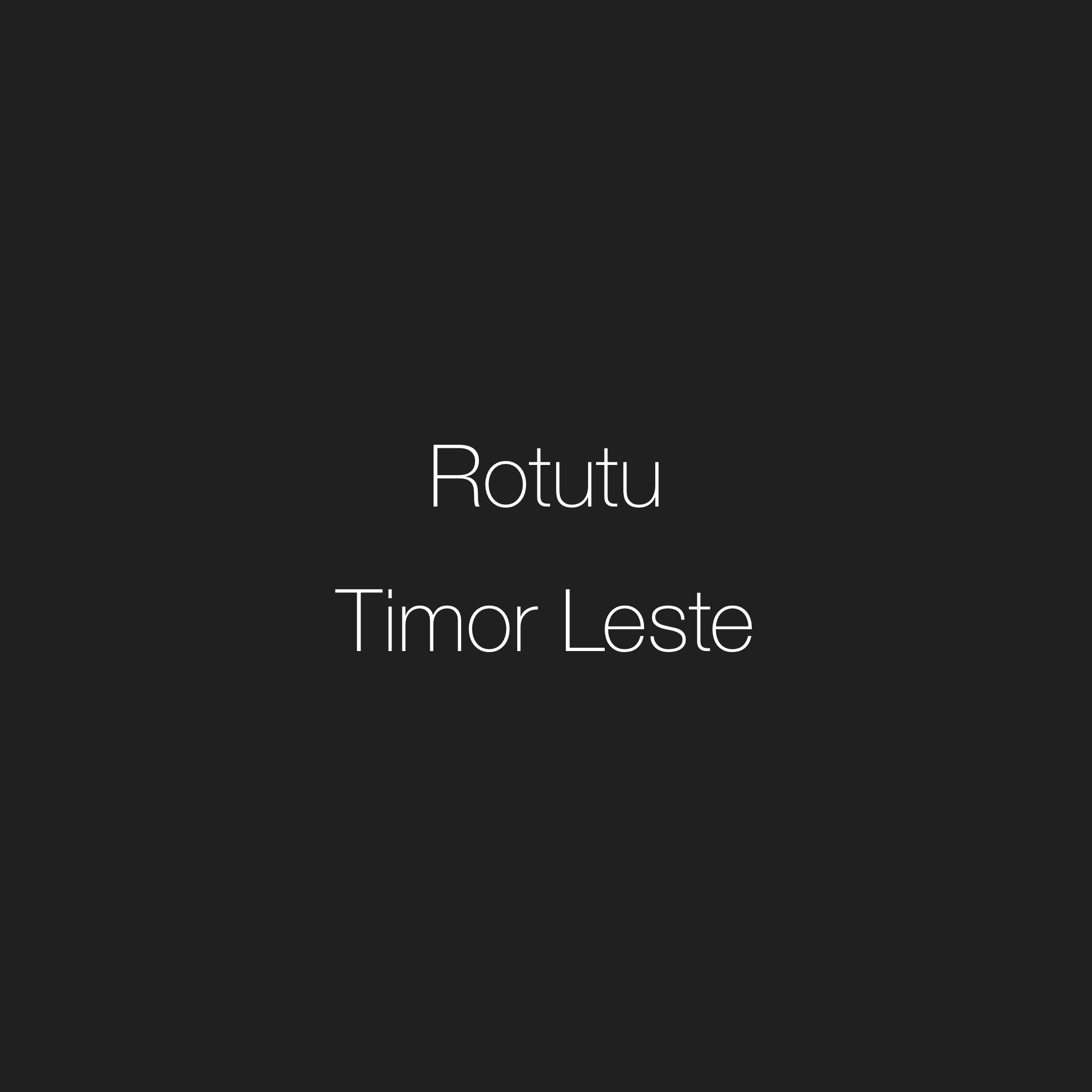 Rotutu Cooperative | Timor Leste | Natural | Organic