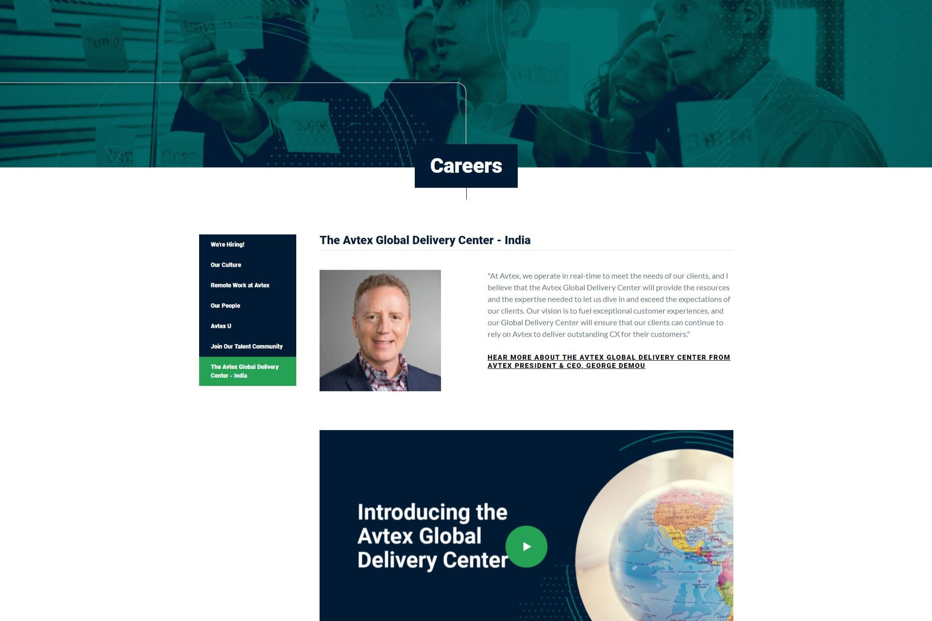 Communication Strategy: Global Delivery Center