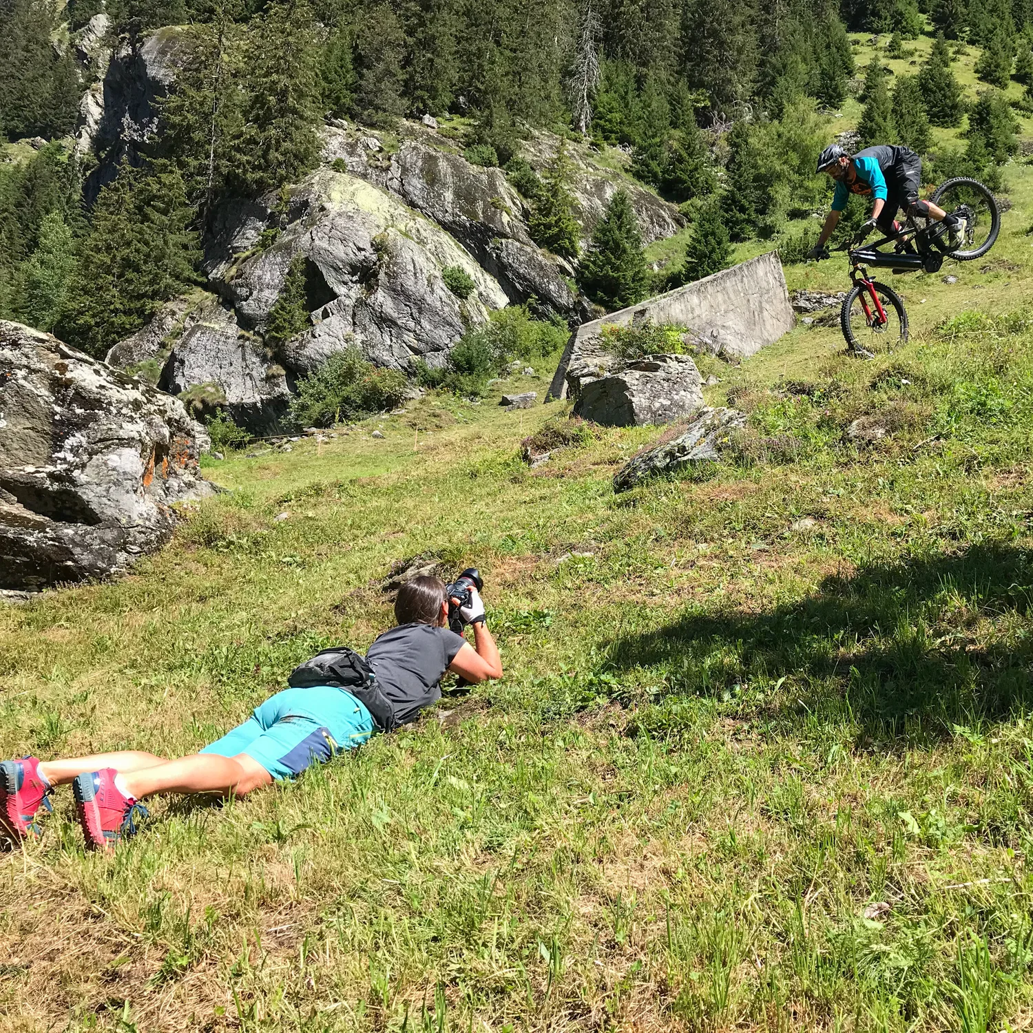 Me shooting Jon doing what he does best! (Photo credit: Alf Alderson)