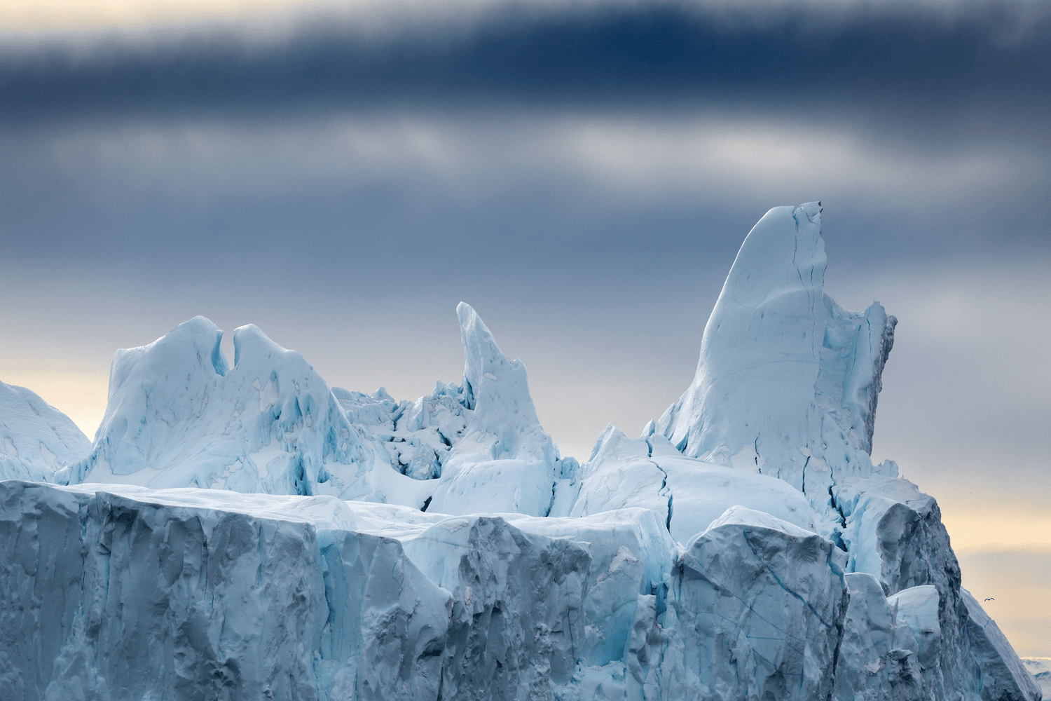 Ice Bergs or art... shown at 60 x 40cm (Standard 3:2) in a living room