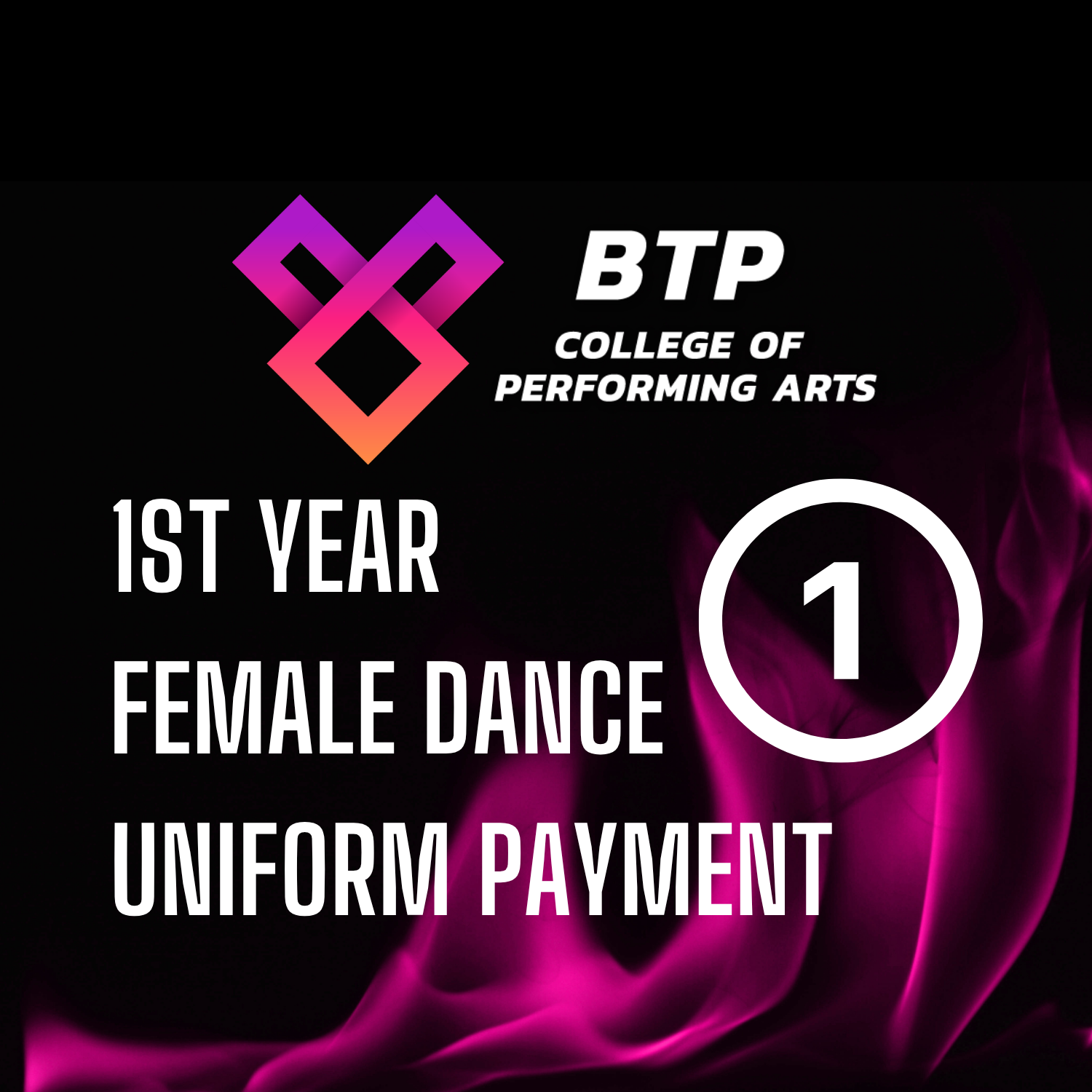 1st Year Female Dance Uniform - Payment 1