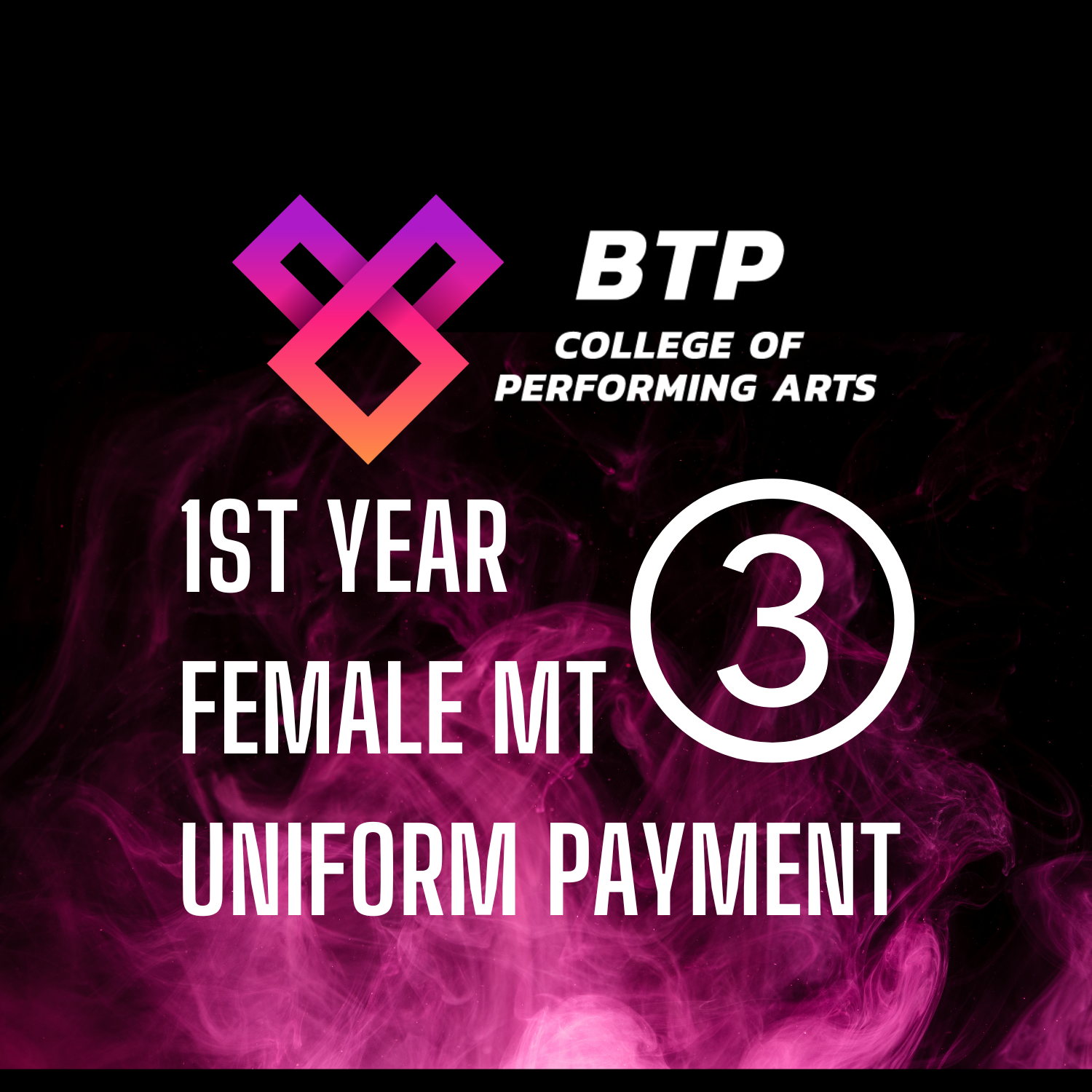 1st Year Female Musical Theatre Uniform - Payment 3