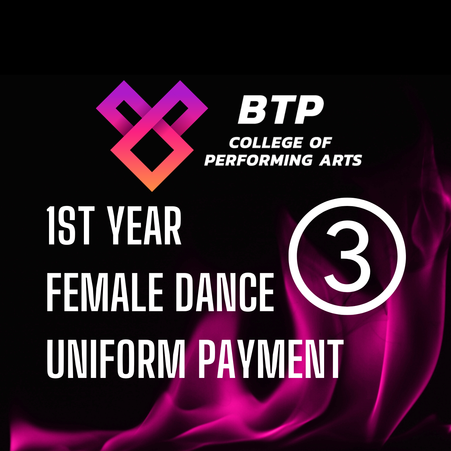 1st Year Female Dance Uniform - Payment 3