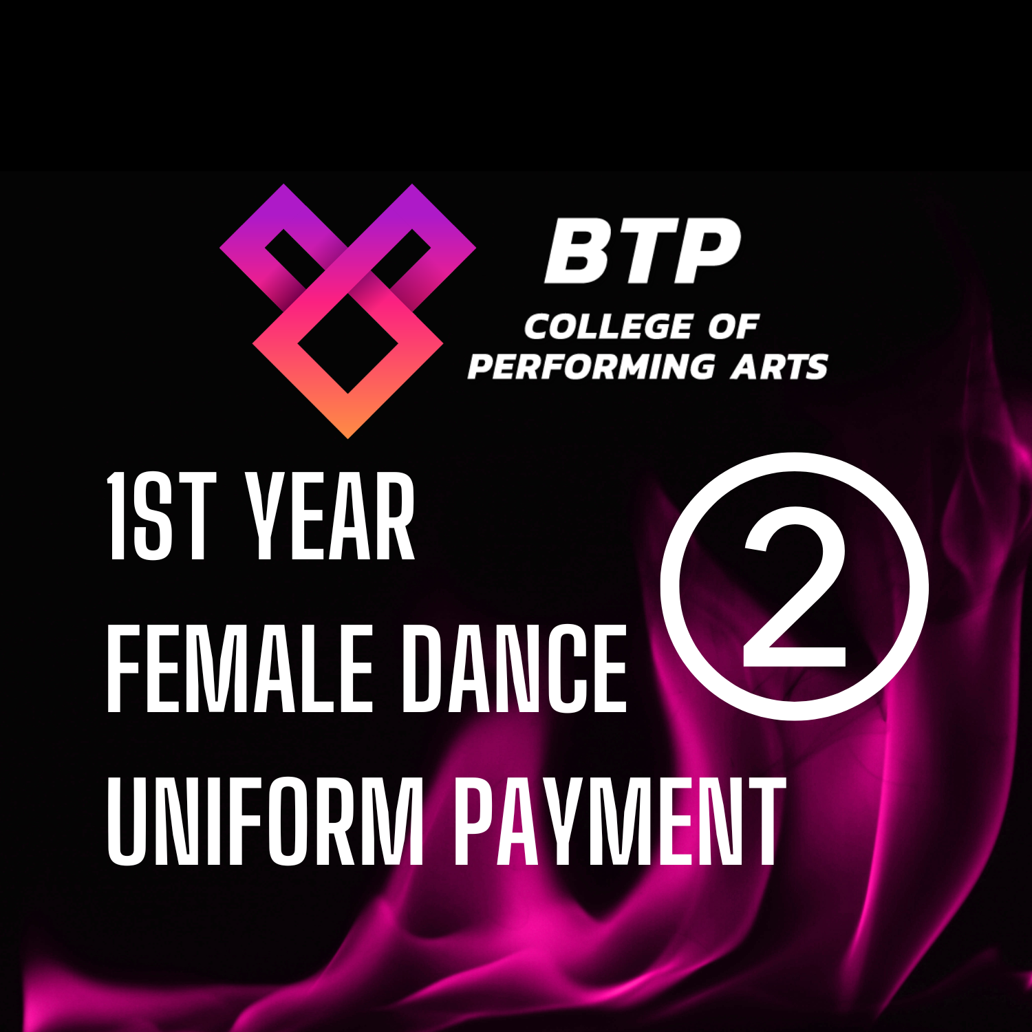 1st Year Female Dance Uniform - Payment 2