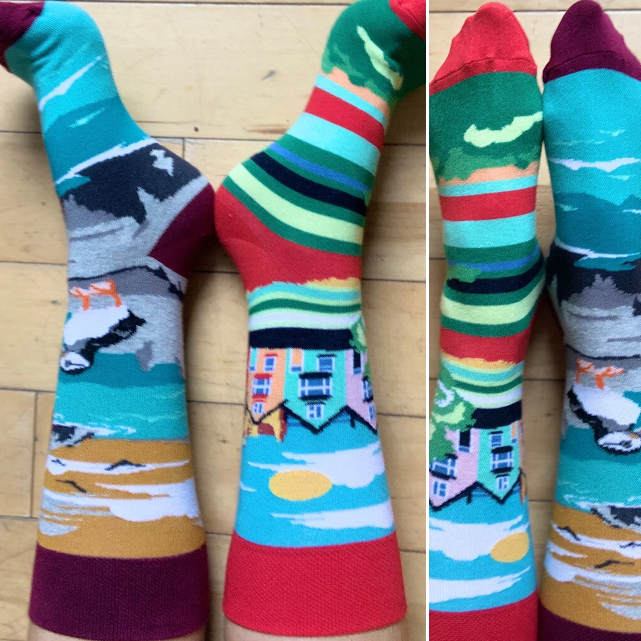 Sock Co Op, Unique Panoramic Socks Celebrating Ireland — In Full HD