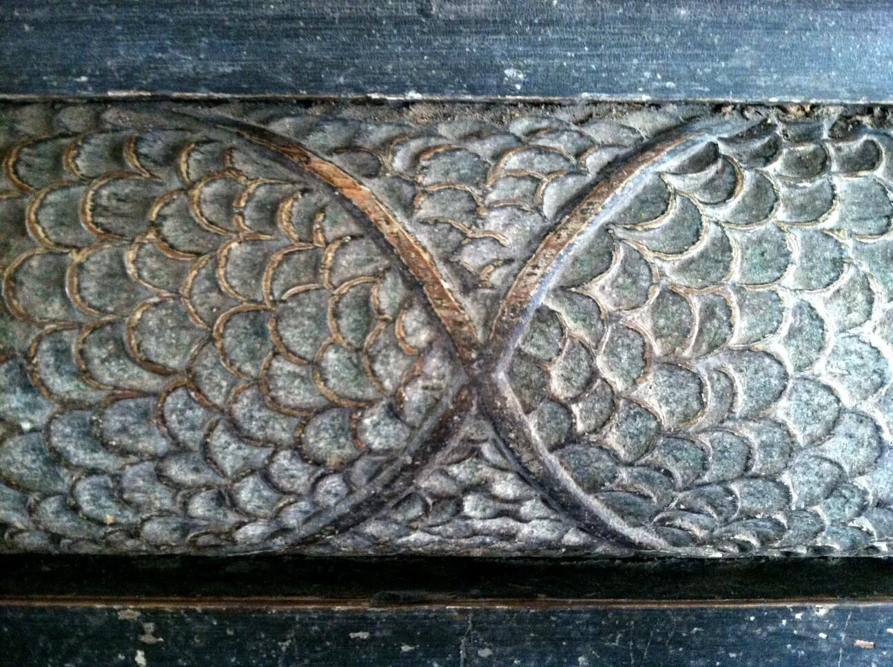 Carved Mantel