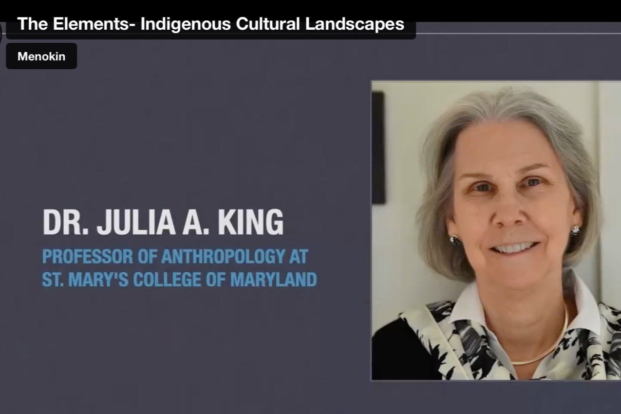 Watch “Indigenous Cultural Landscapes” with Dr. Julia A. King
