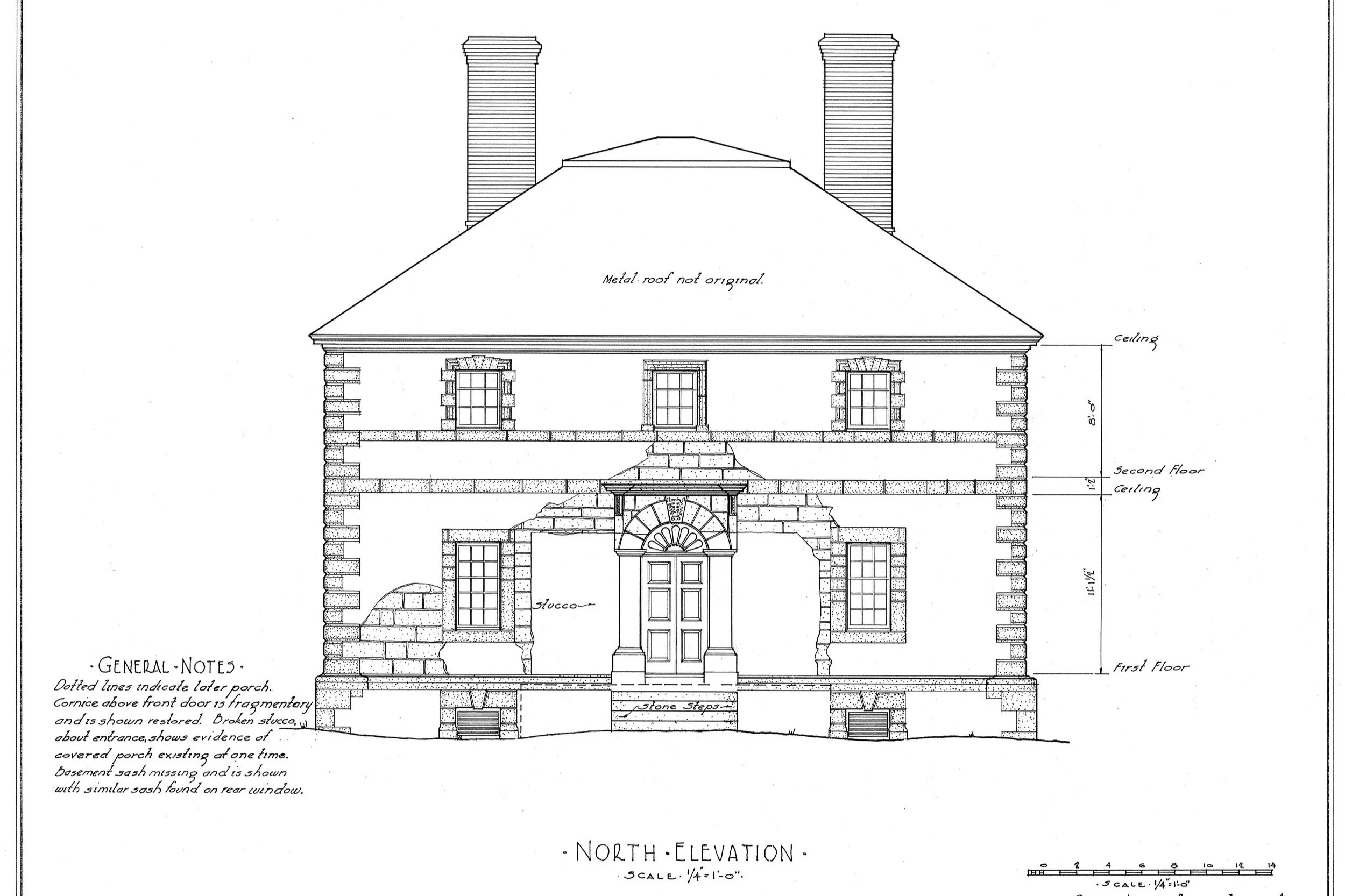 The Menokin HABS Drawings