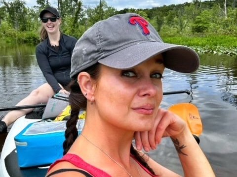 My paddle at Menokin by Jay Grebe Yeatts