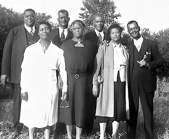 Descendants of Daniel West Gordon (Clarence, Jencie, Frank, Nannie, Moses, Blanche, &amp; Lucious)