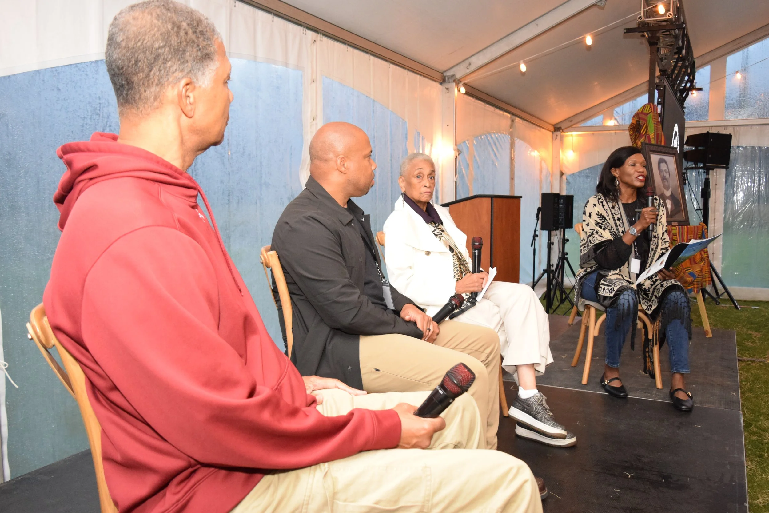 Q&amp;A with Gordon Wright (descendant), Lorenzo Dickerson (filmmaker), Judi Gordon (descendant) &amp; Kamala Lane (descendant)