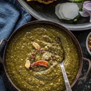 Recipe: Greens Cooked Punjab Style
