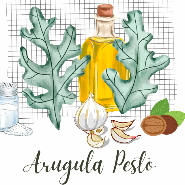 Recipe: Emmalyn's Arugula Walnut Pesto