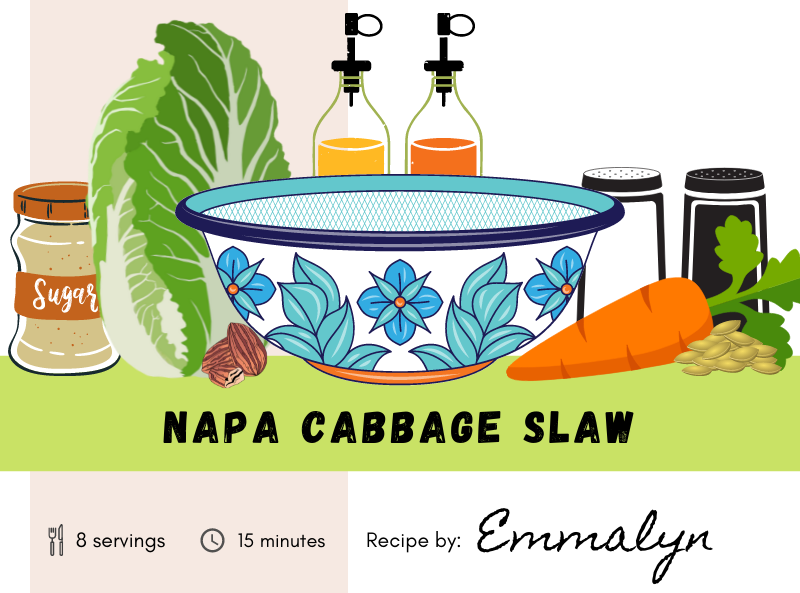 Recipe: Emmalyn's Napa Cabbage Slaw