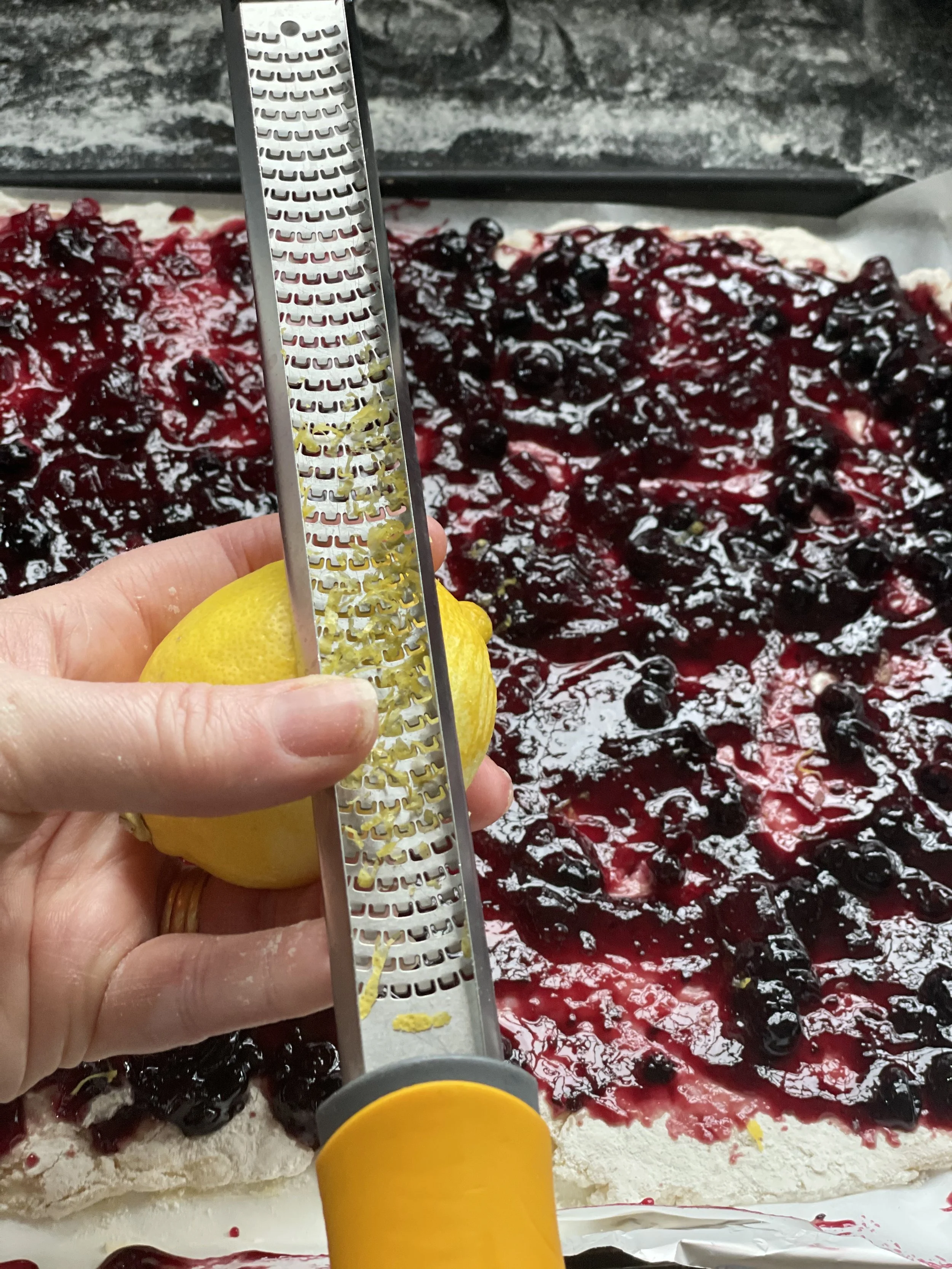 Traditional Pudding Jam Roly Poly Blackcurrant and Apple Jam