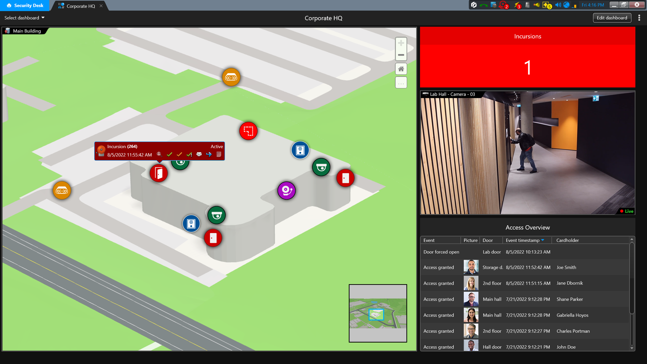 How Access Control + Video Surveillance Work Together