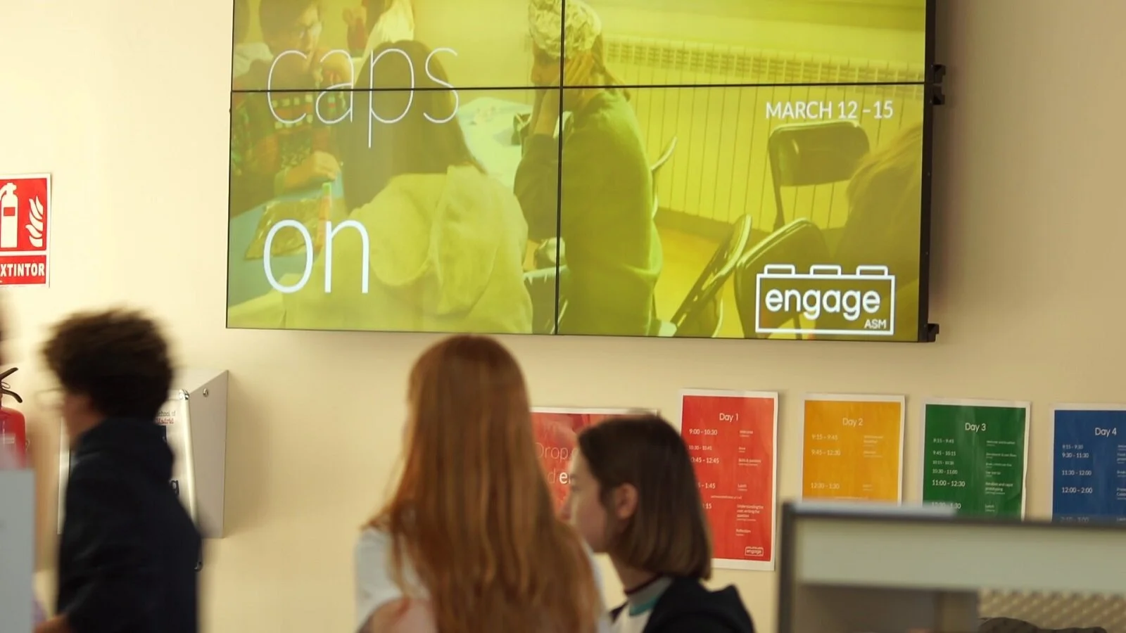 Students at Engage Week