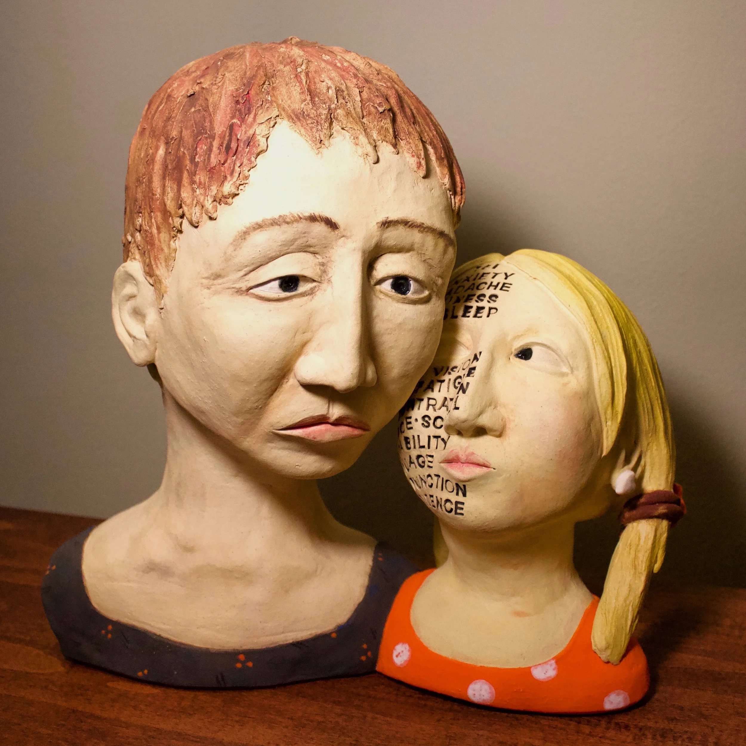 In This Together, made after my daughter had a sport's concussion and also developed Postconcussion syndrome
