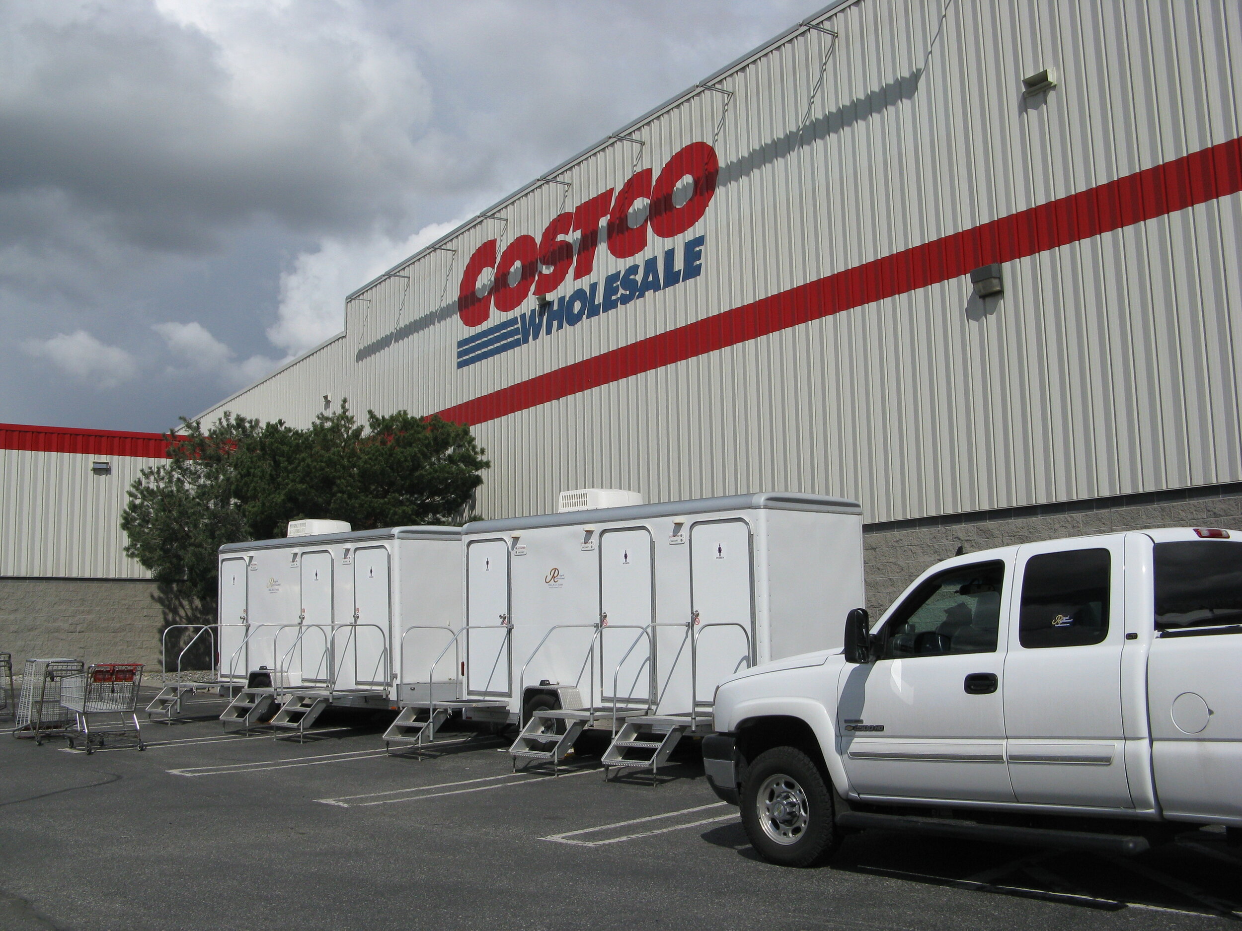 Restroom Trailers for Washington Business Remodels — Royal Restrooms of