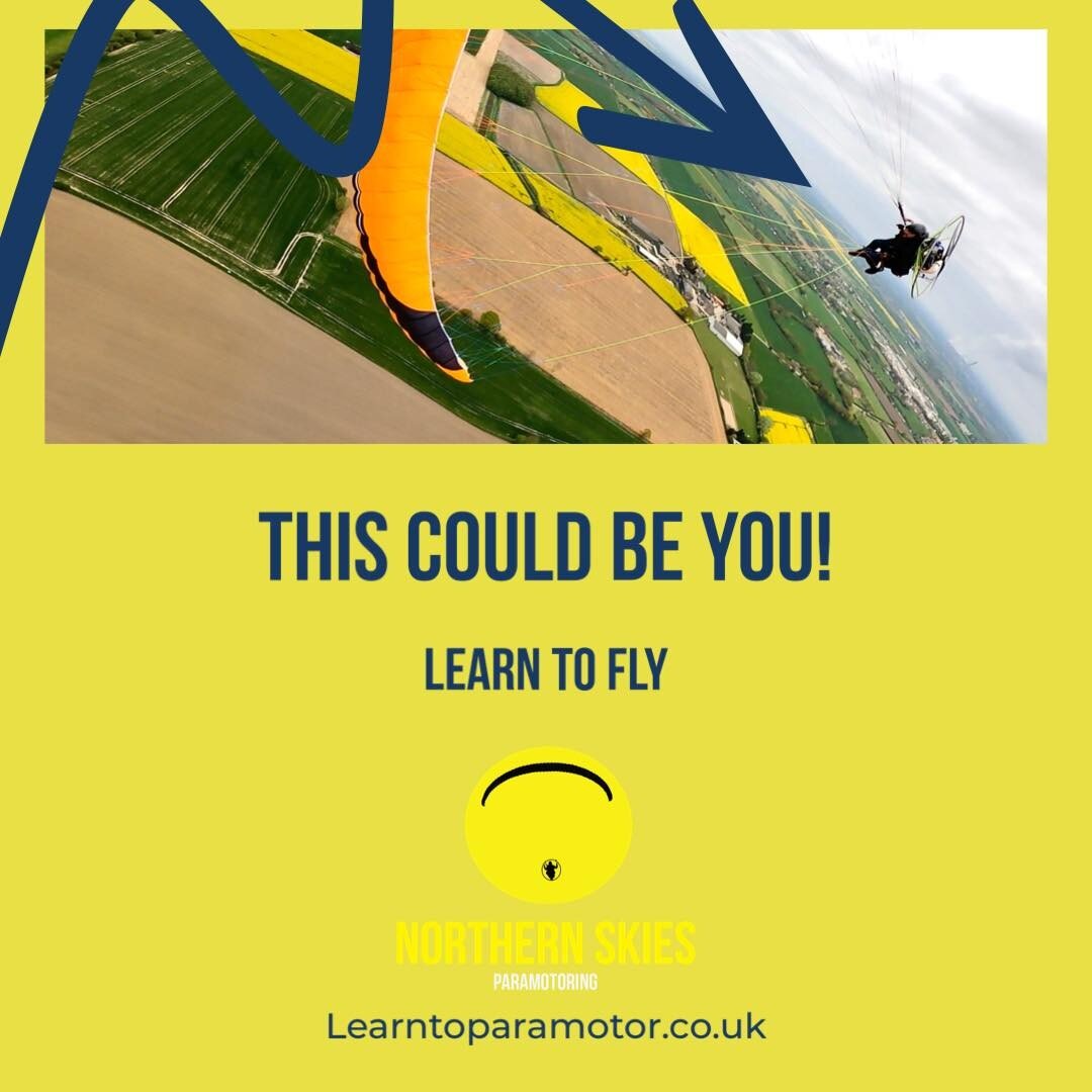Learn to with us! 
#learntoparamotor #learntofly #paramotor #paramotorlife #paramotoring