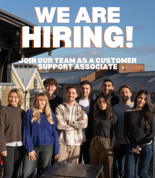 We’re hiring: Join our team as a Customer Support Associate!