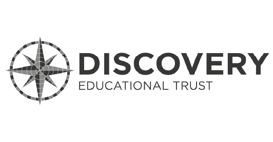 Discovery Educational Trust logo with a compass graphic and text