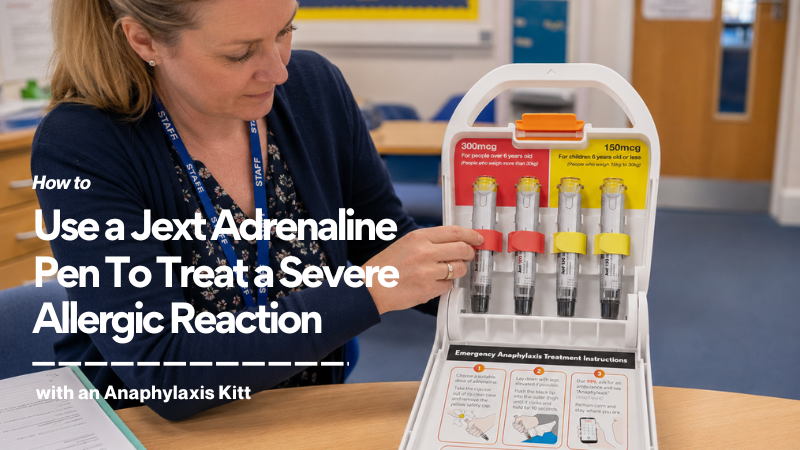 How to Use a Jext Adrenaline Pen to Treat a Severe Allergic Reaction (with an Anaphylaxis Kitt)