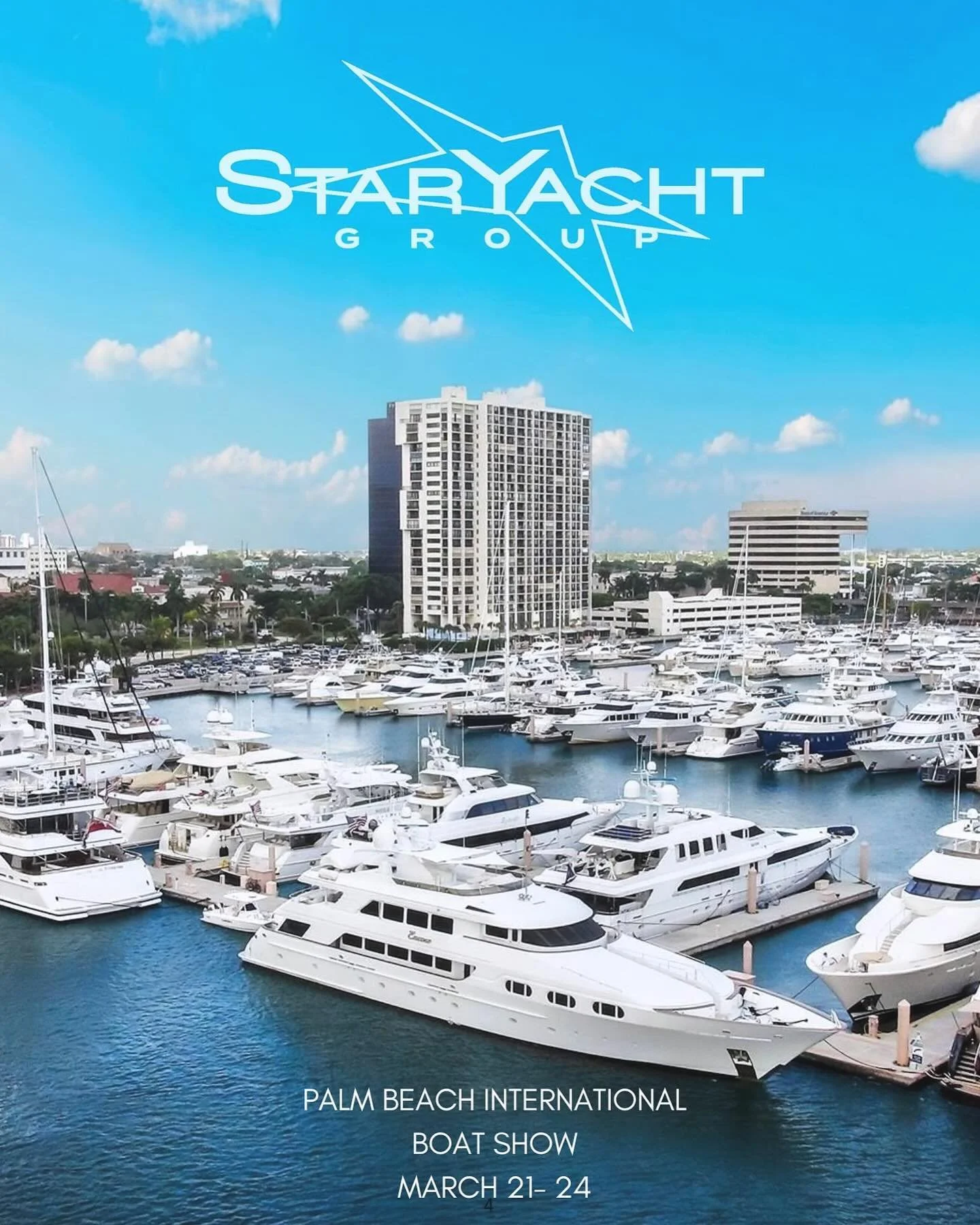 Star Yacht Group will be attending the Palm Beach Internazionale Boat Show 2024. Let meet at @pbboatshow 
We are looking forward to seeing you. 

🗓️ March 21-24
📍Palm Harbor Marina - West Palm Beach 
🇺🇸 Miami Office 

  StarYacht Group 
 Worldwid
