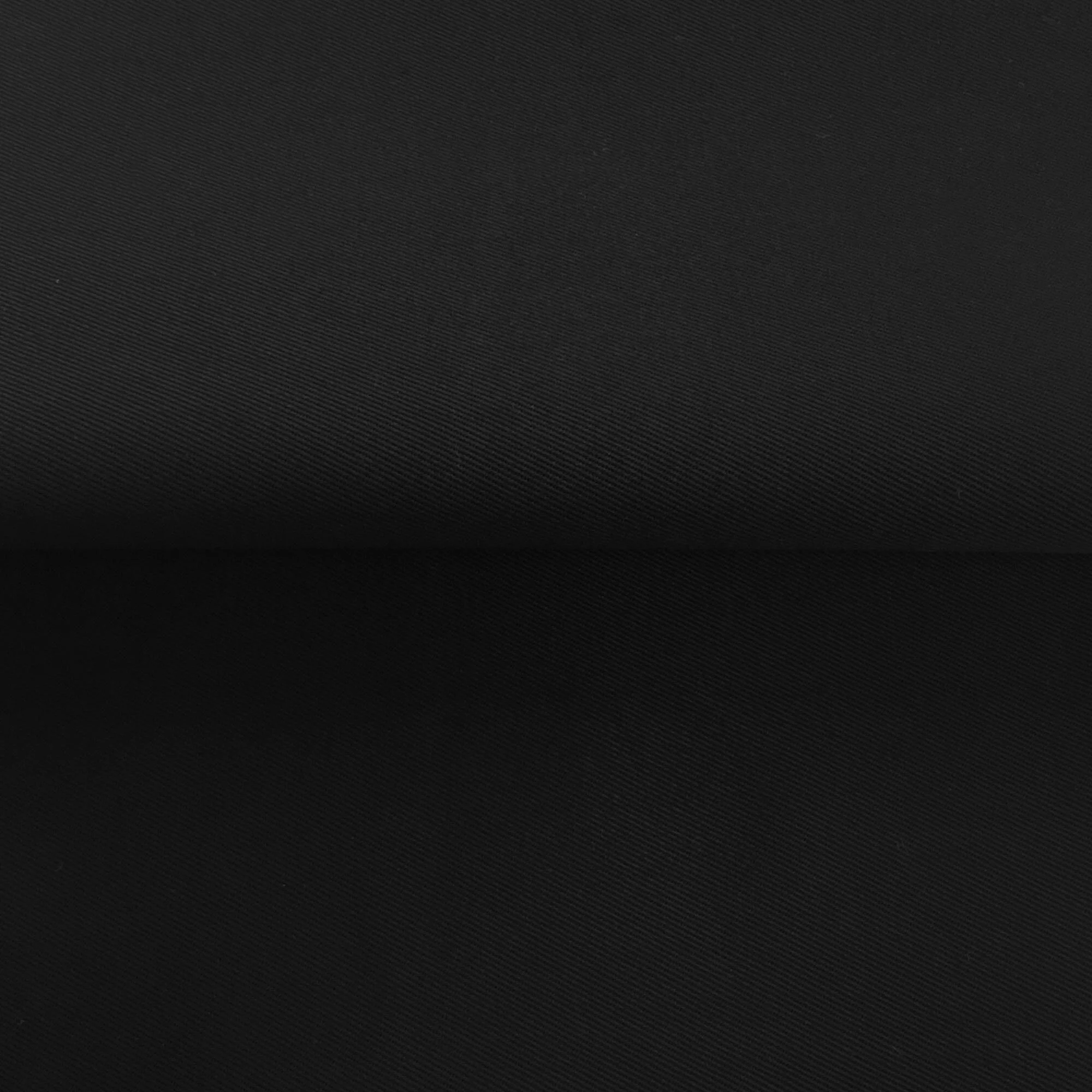 Black Sheen Twill Cotton