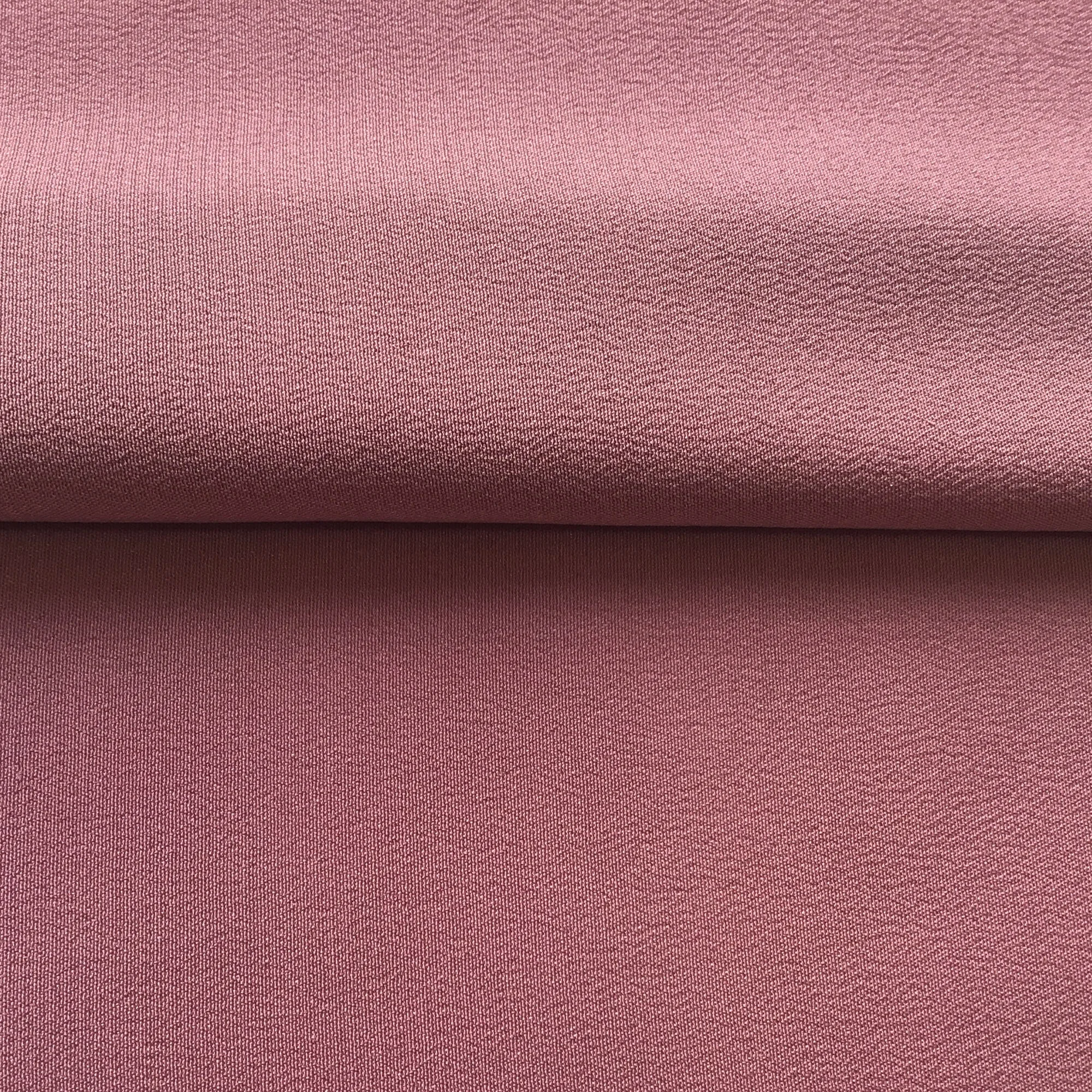 Dusty Pink Silk Crepe De Chine