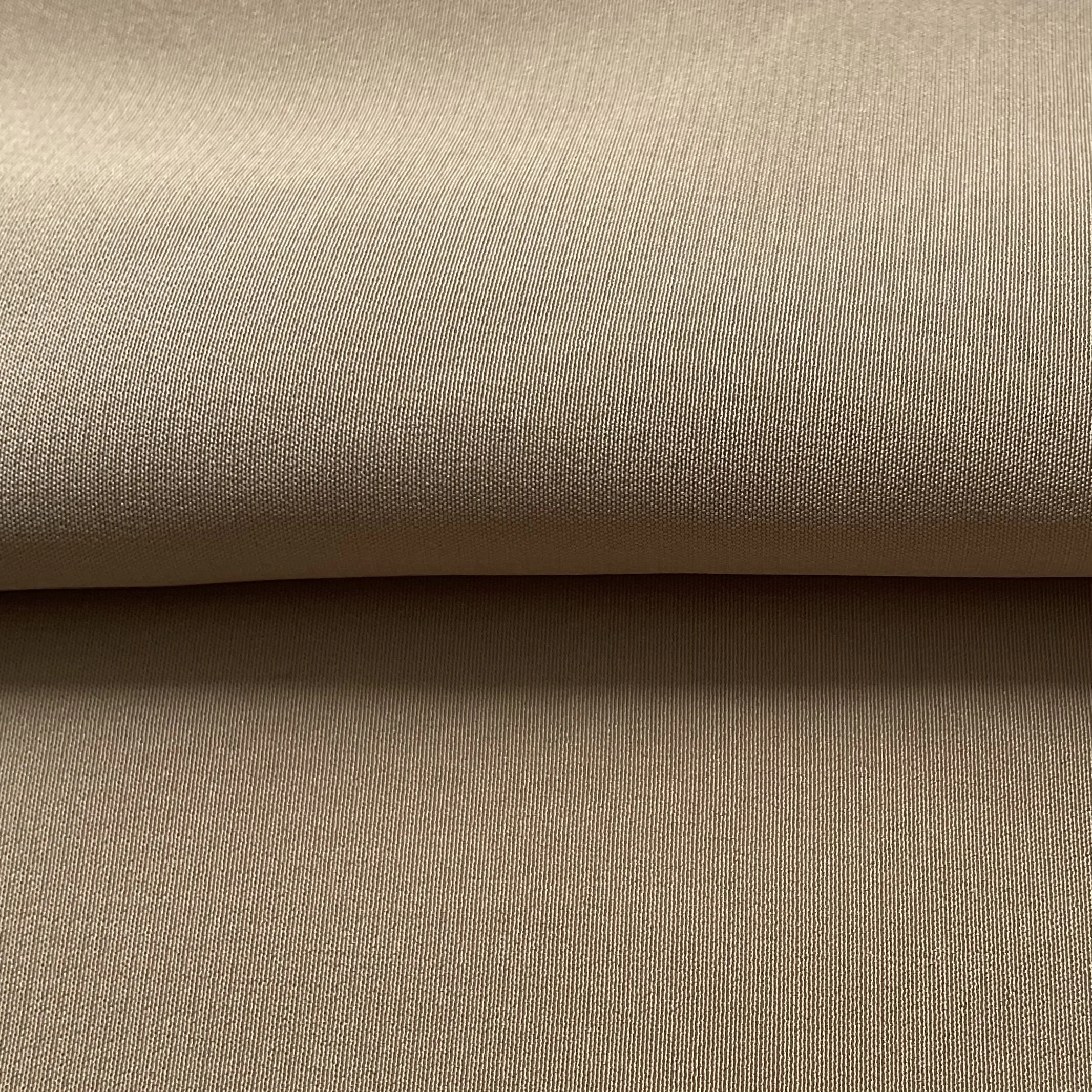 Dark Beige Silk Crepe
