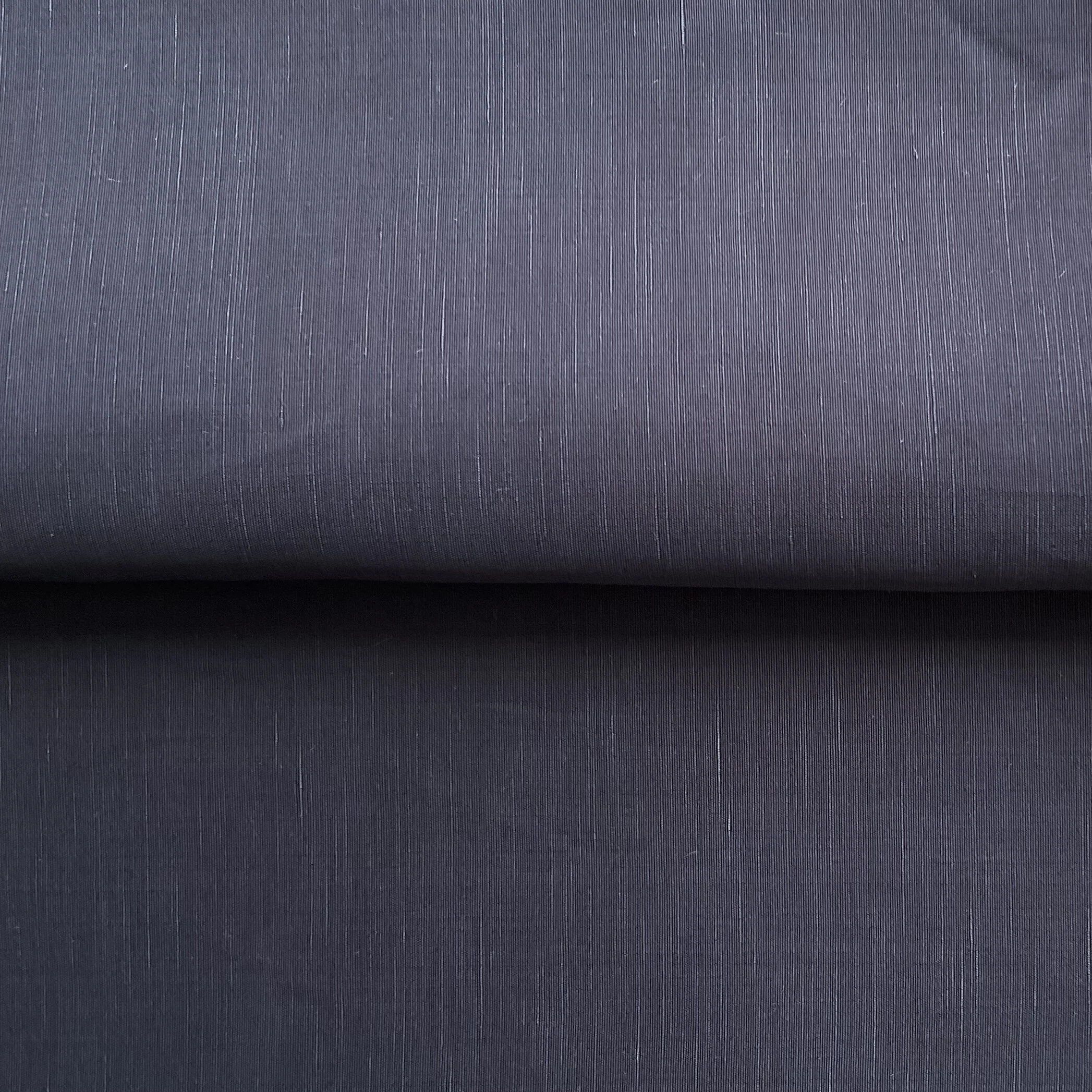 Navy Lightweight Slub Cotton