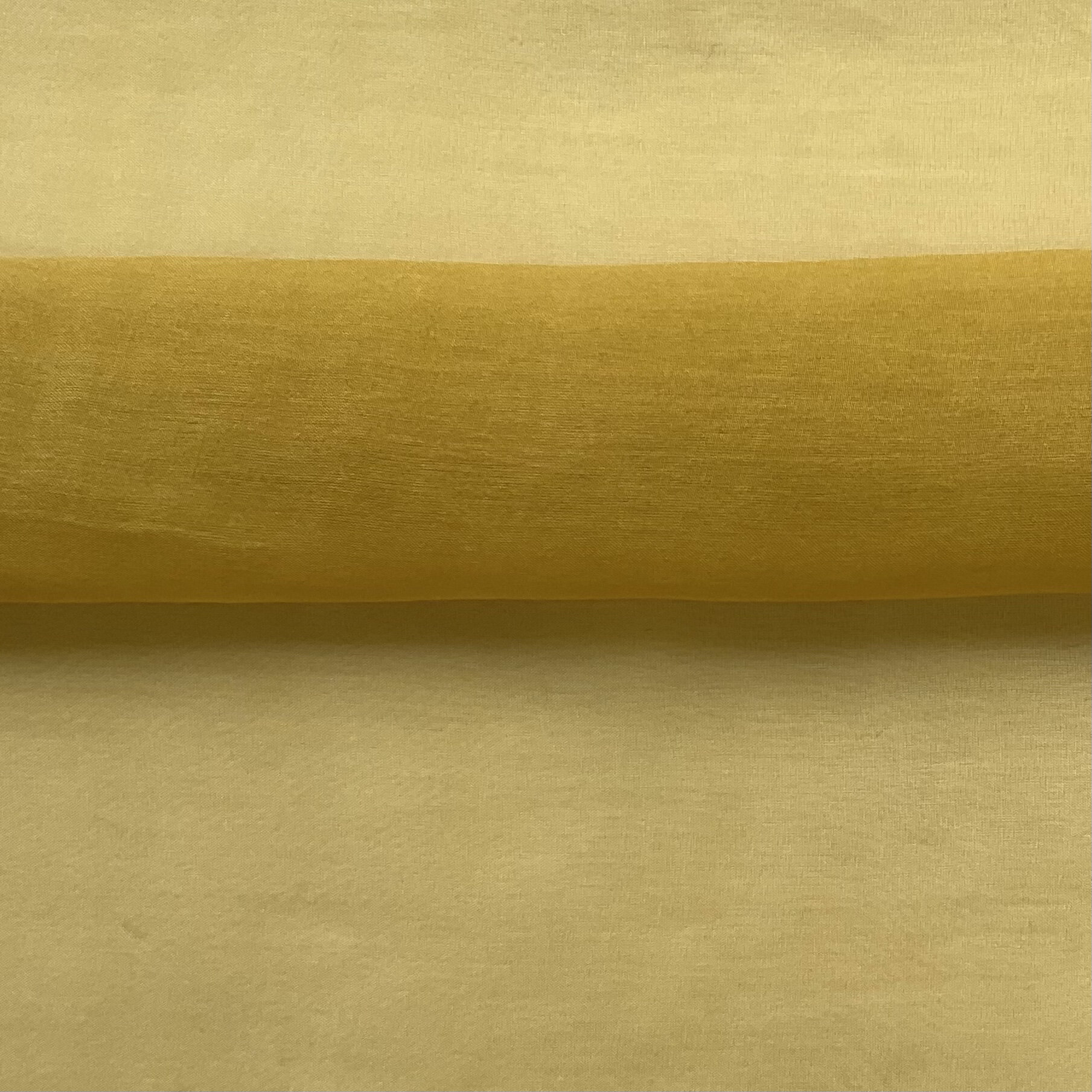 Ochre Silk Organza