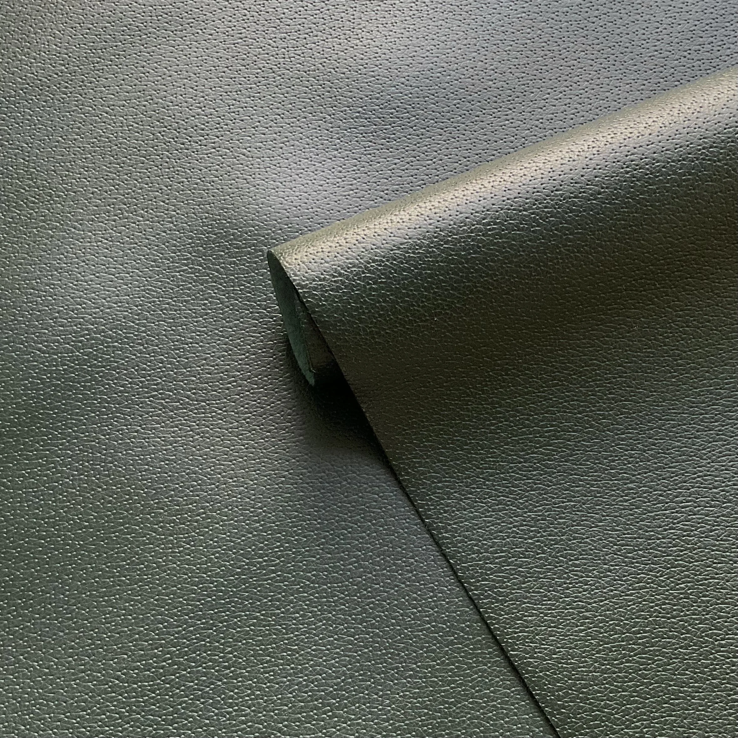 Dark Green Pigskin Italian Leather Hide