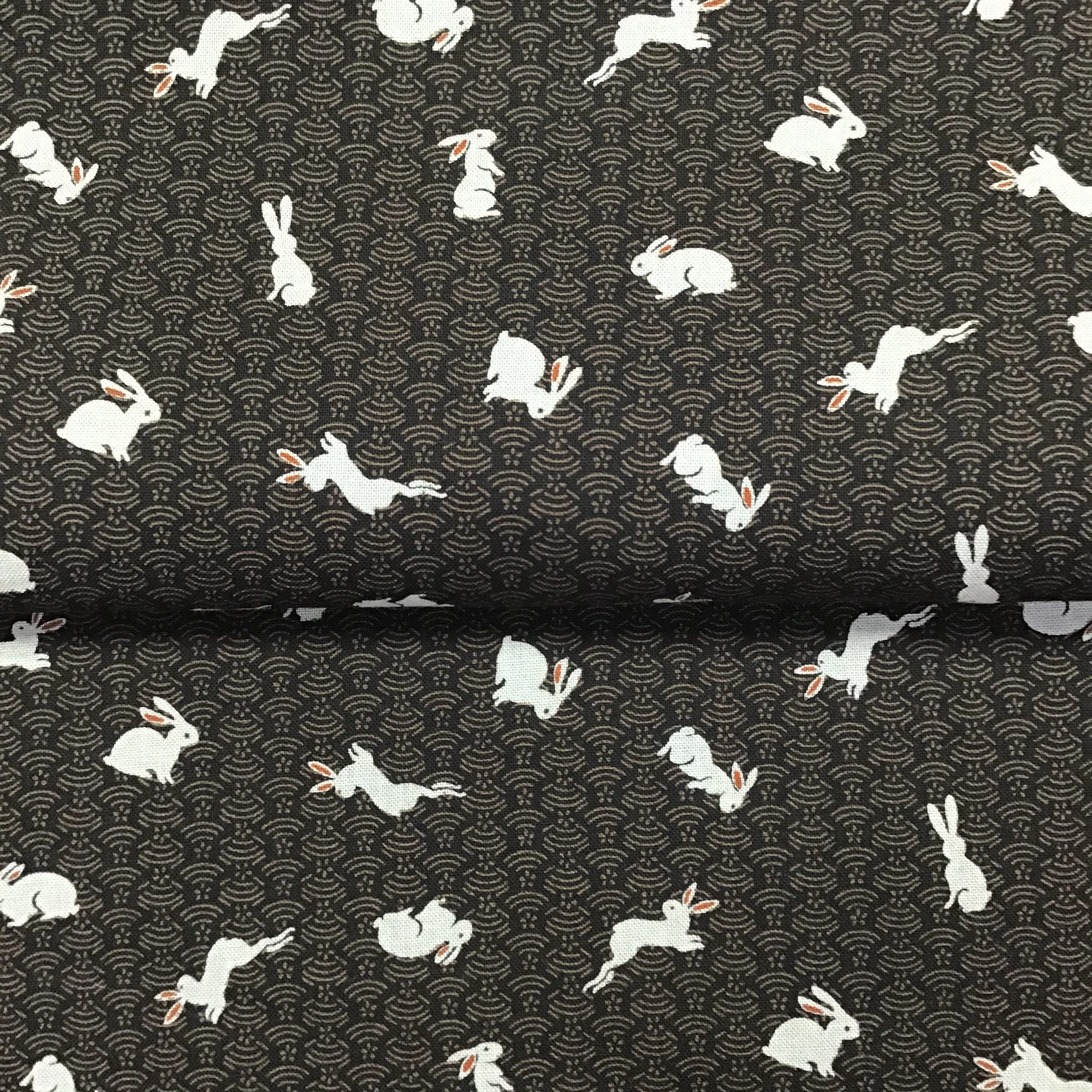 Rabbit/Hare  Design Printed Cotton