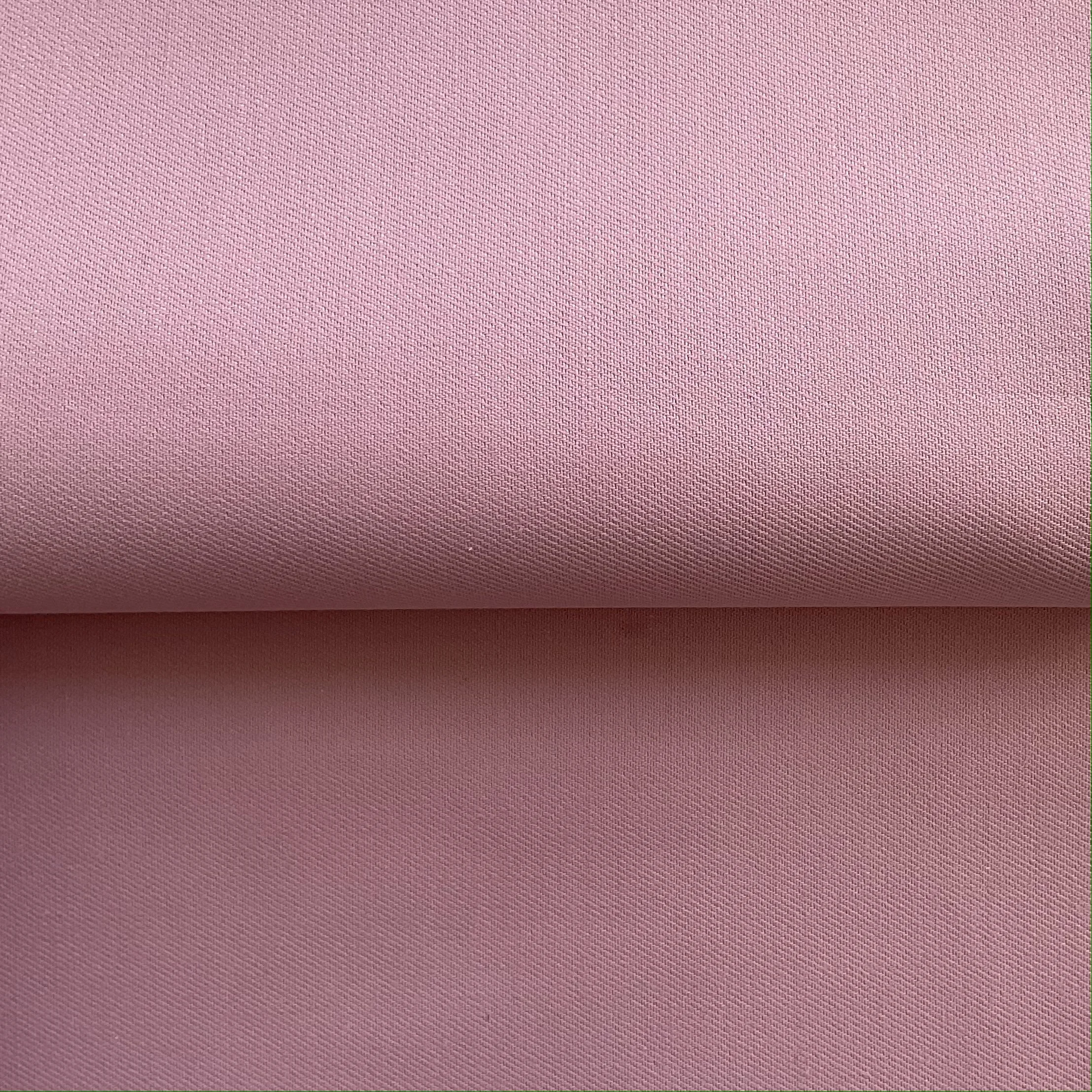 Dusty Pink Stretch Cotton Canvas