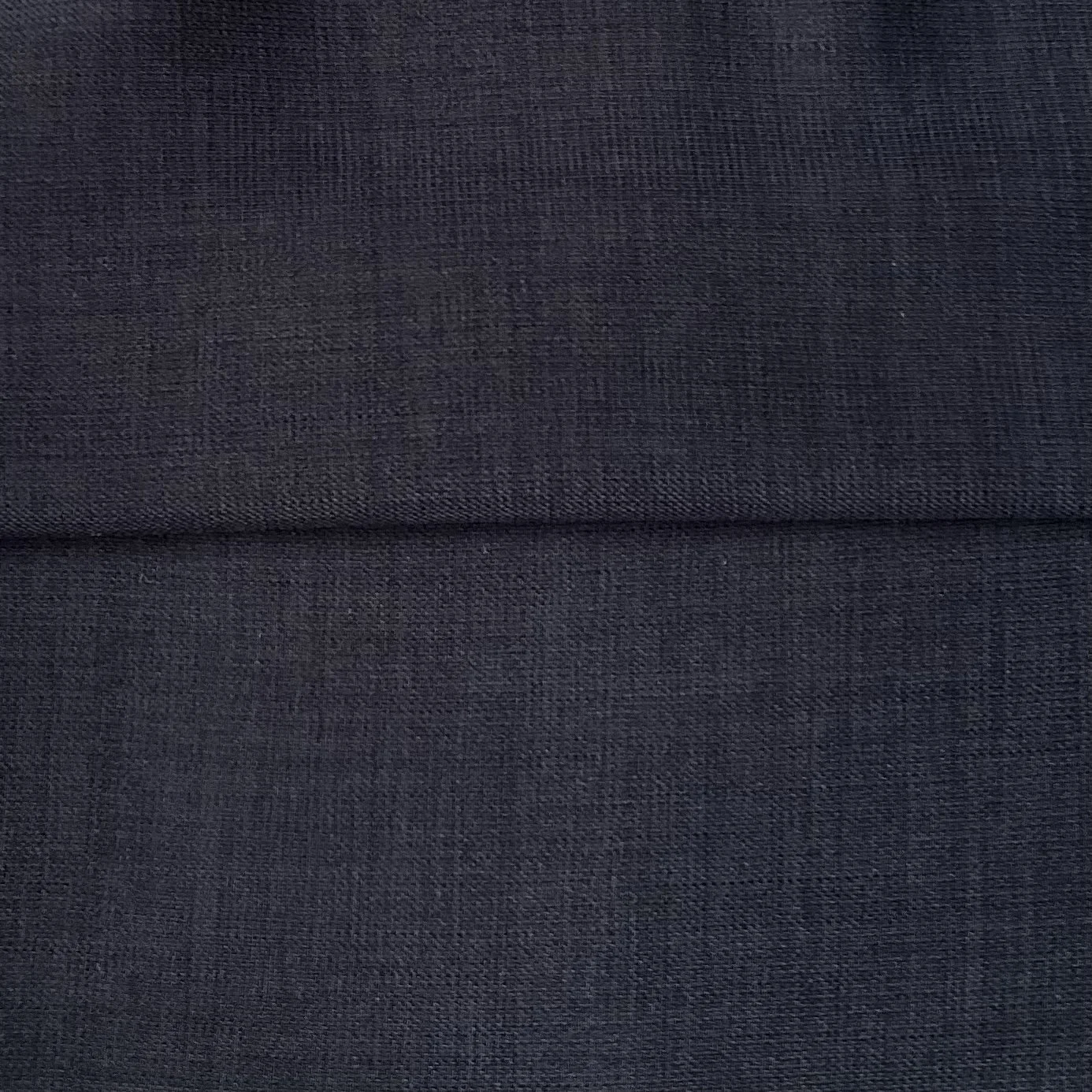 Navy Polyester Woven Gauze