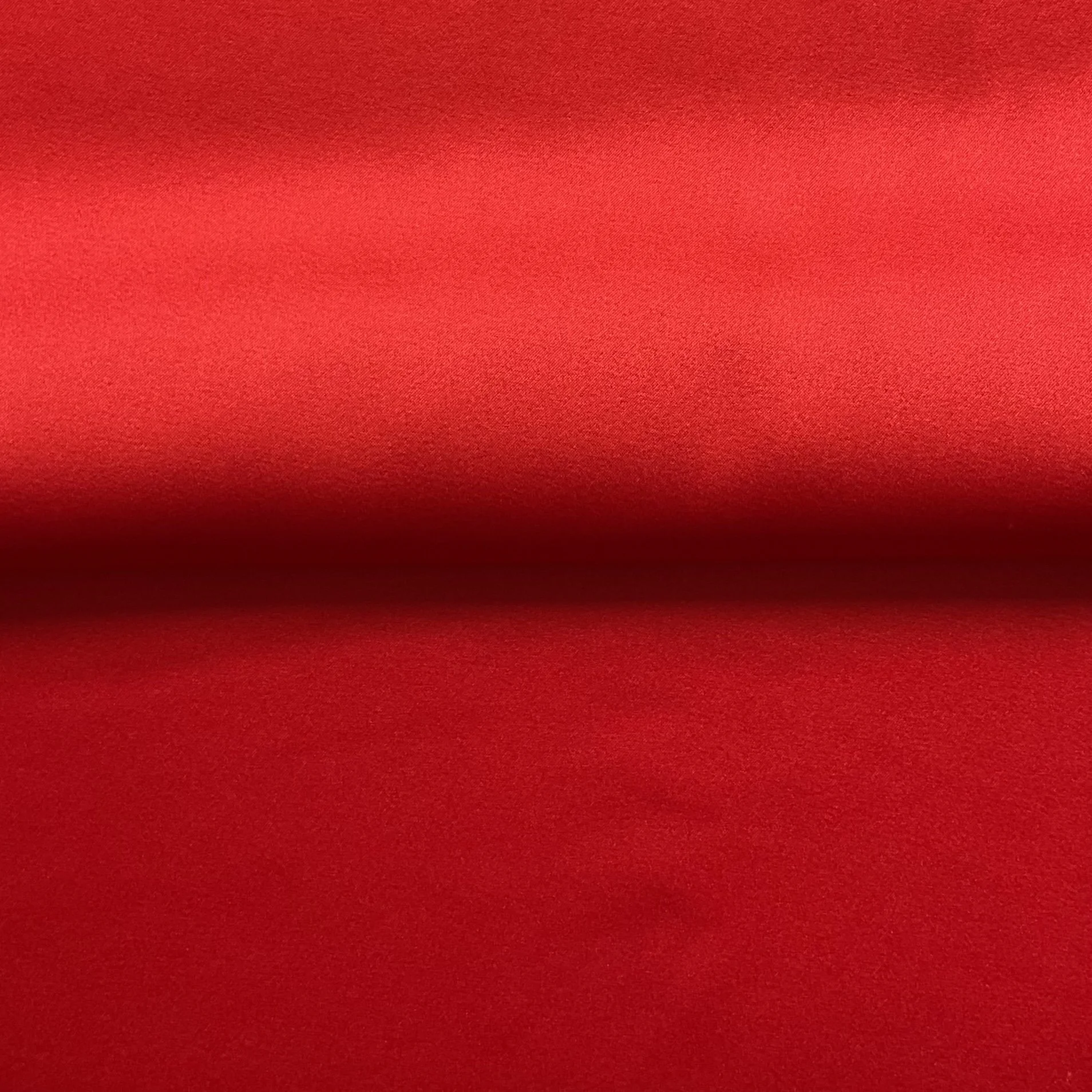 Red Silk Satin End of Roll 2.9m