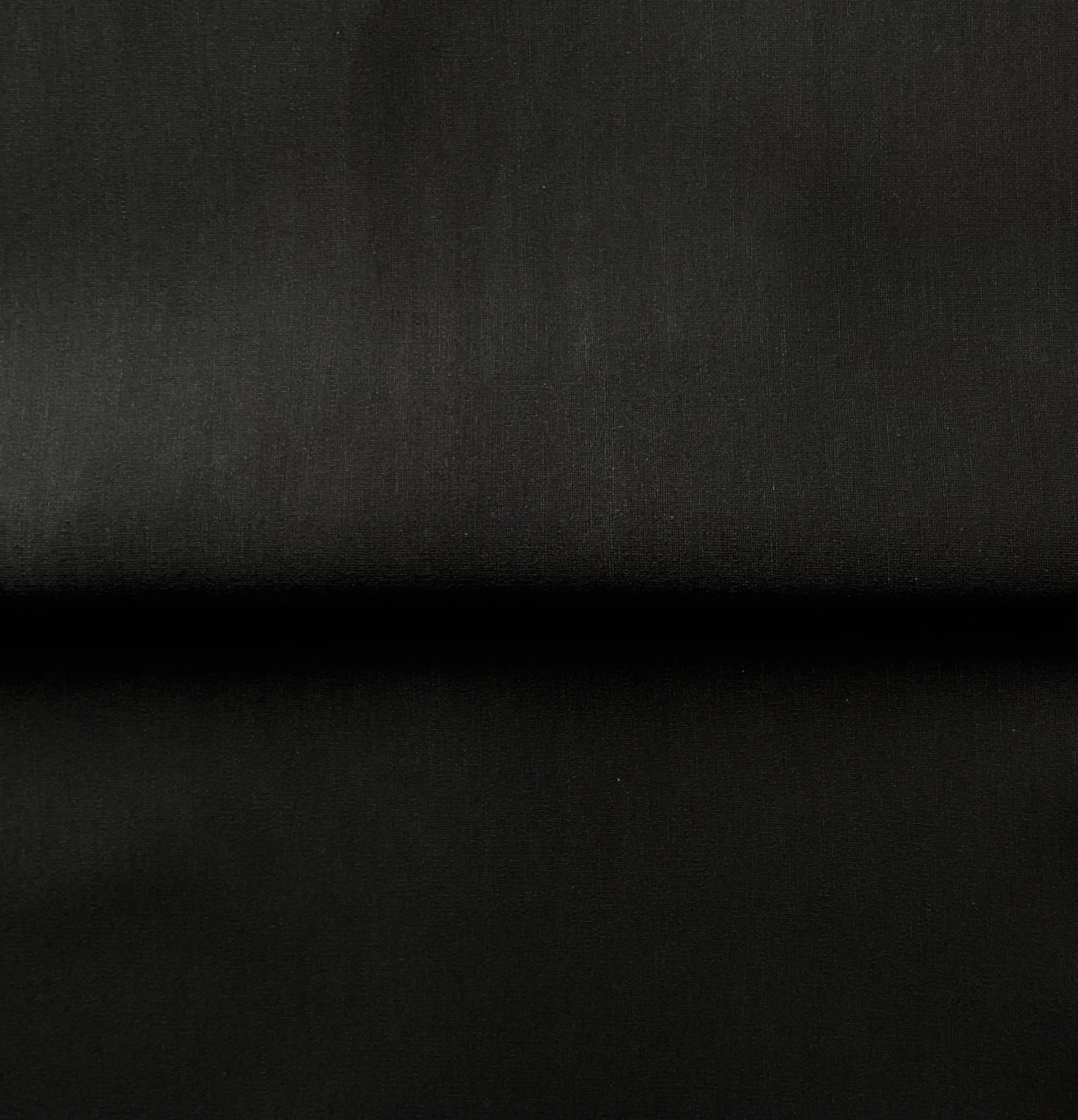 Black Wool Ponte Roma Jersey