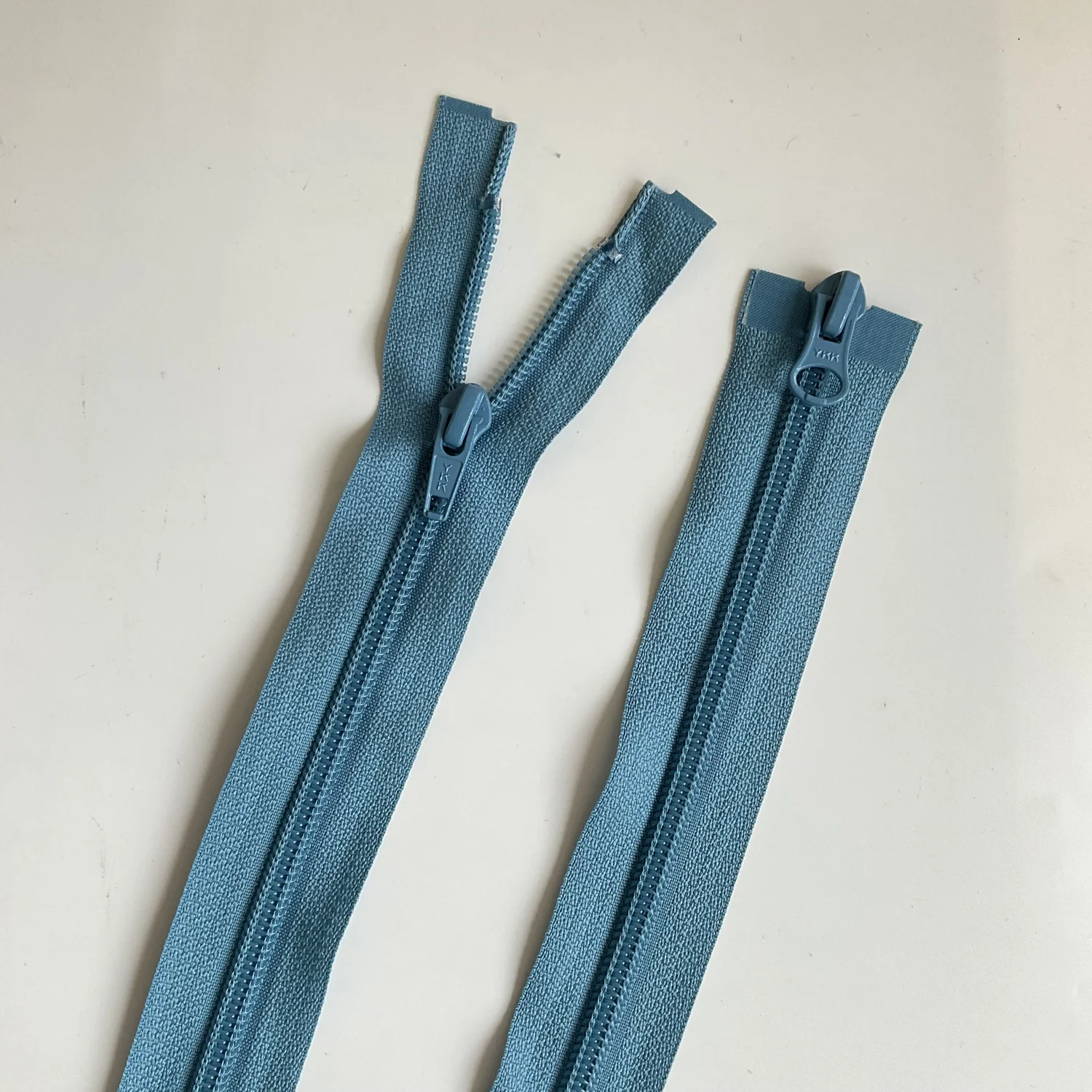 YKK Teal Blue, Double Open End Zip. 18”/46cm — Misan Store