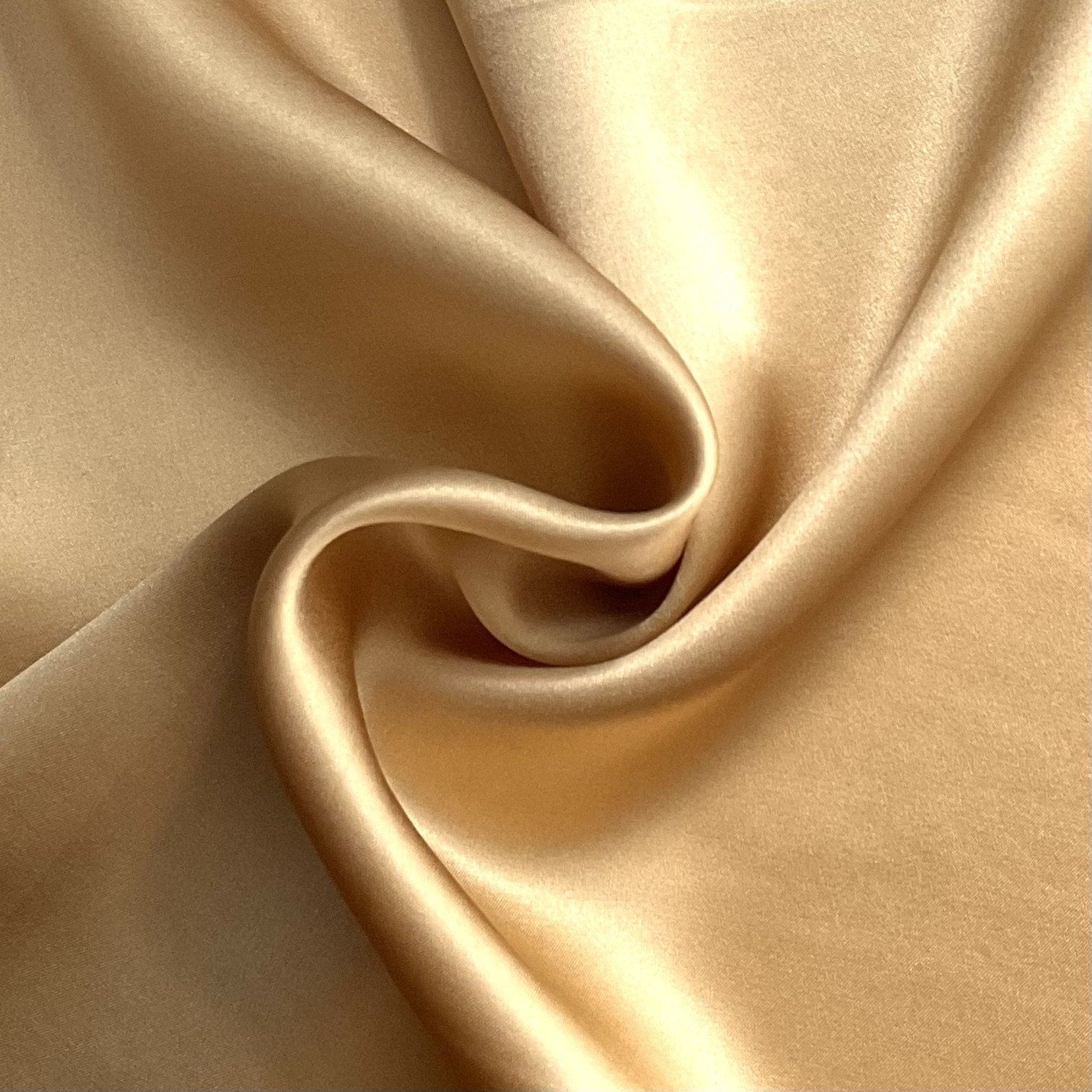 Gold Lightweight Silk Satin