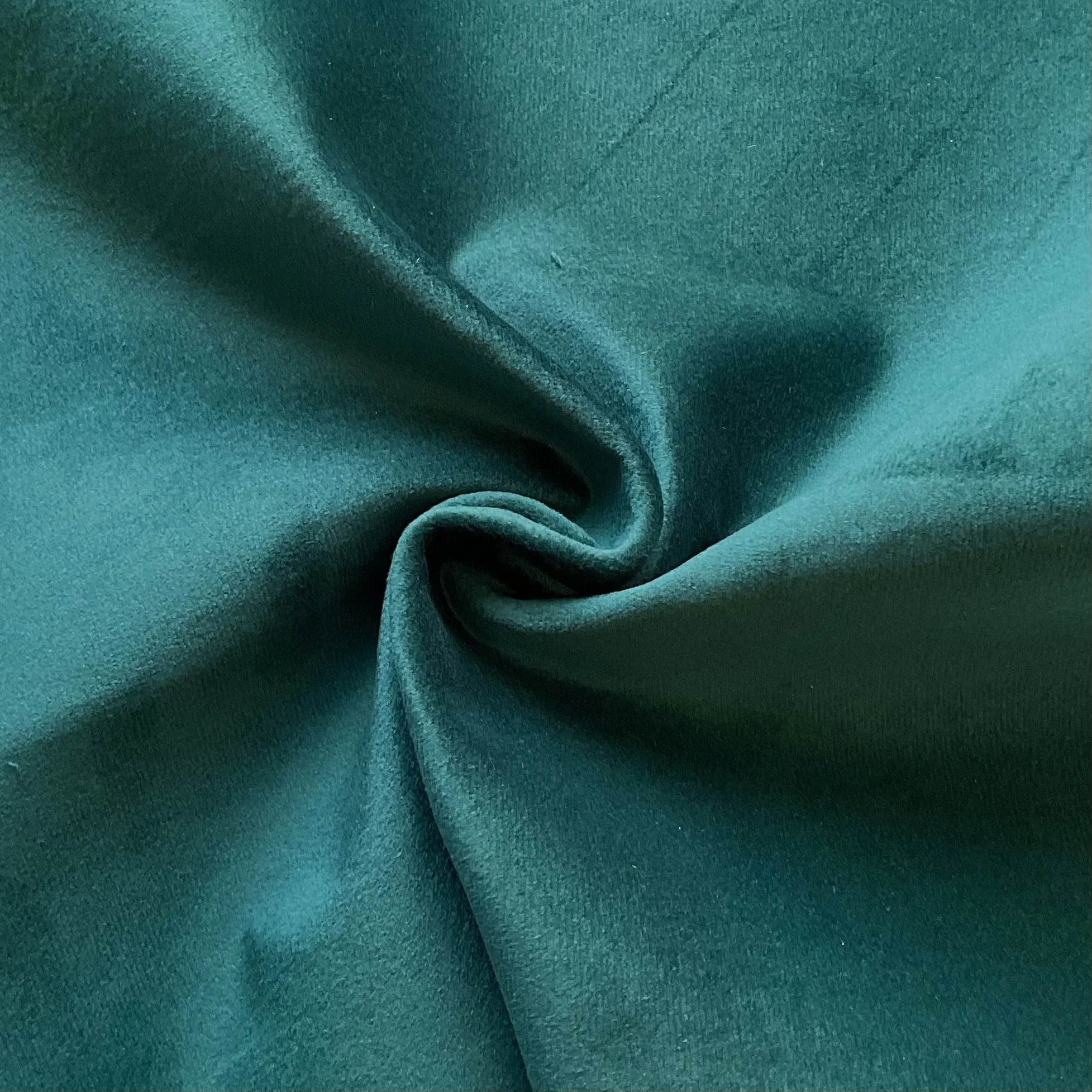 Dark Emerald Coated Back Furnishing Velvet