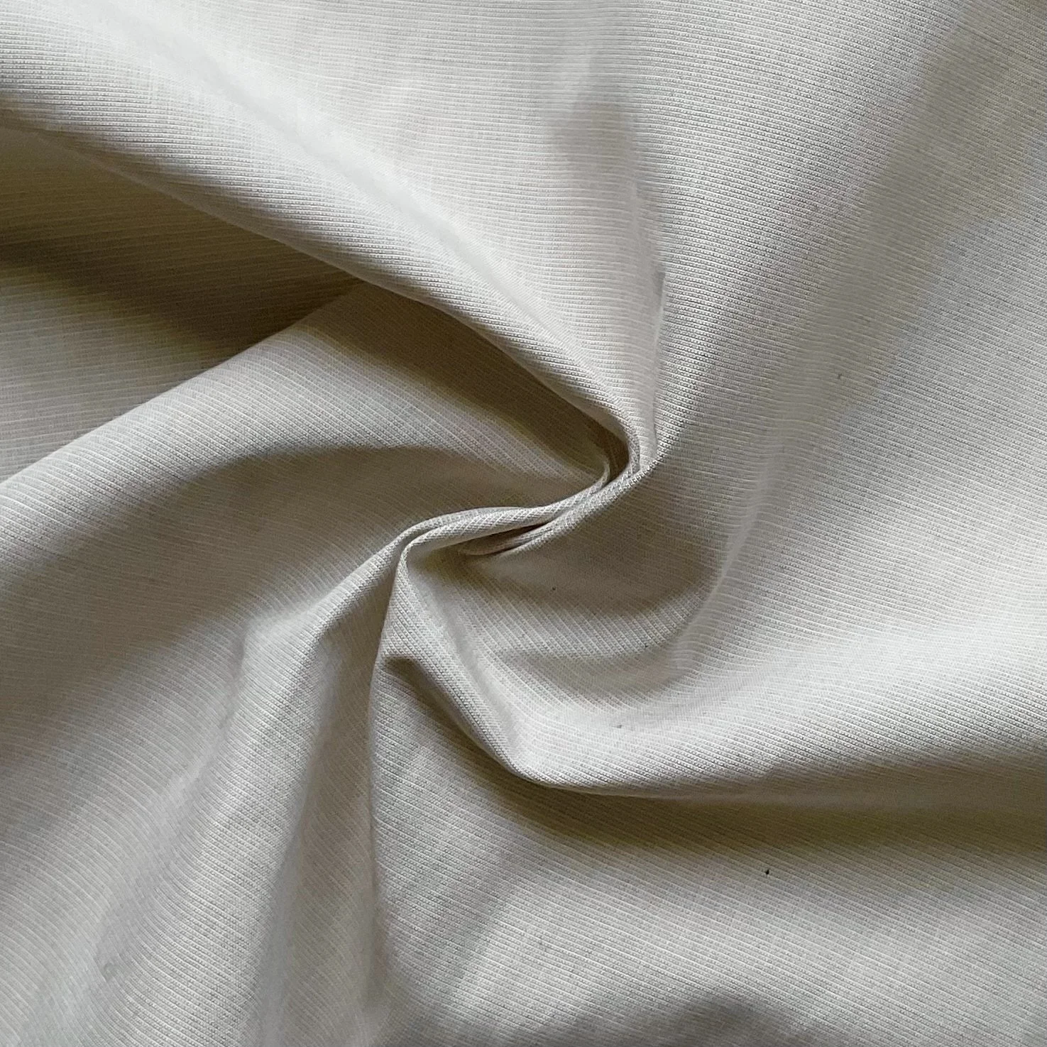 Stone Subtle Texture Woven Lightweight Cotton