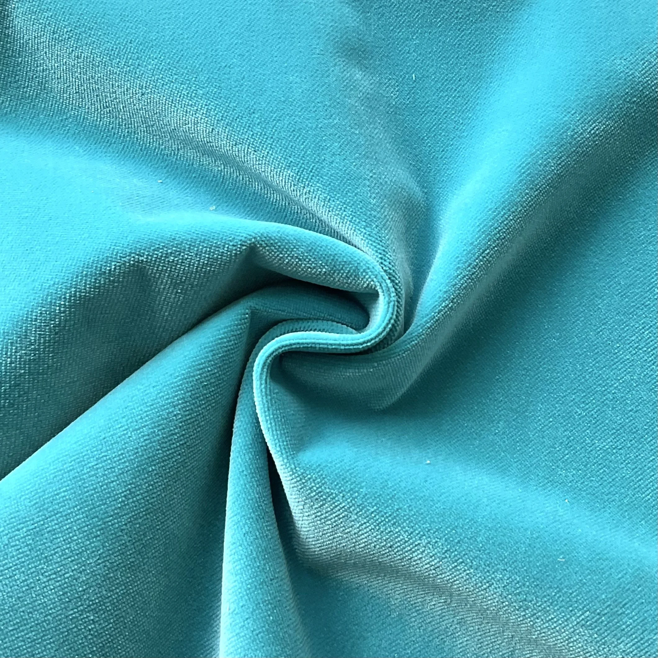 Bright Turquoise Soft Furnishing Velvet
