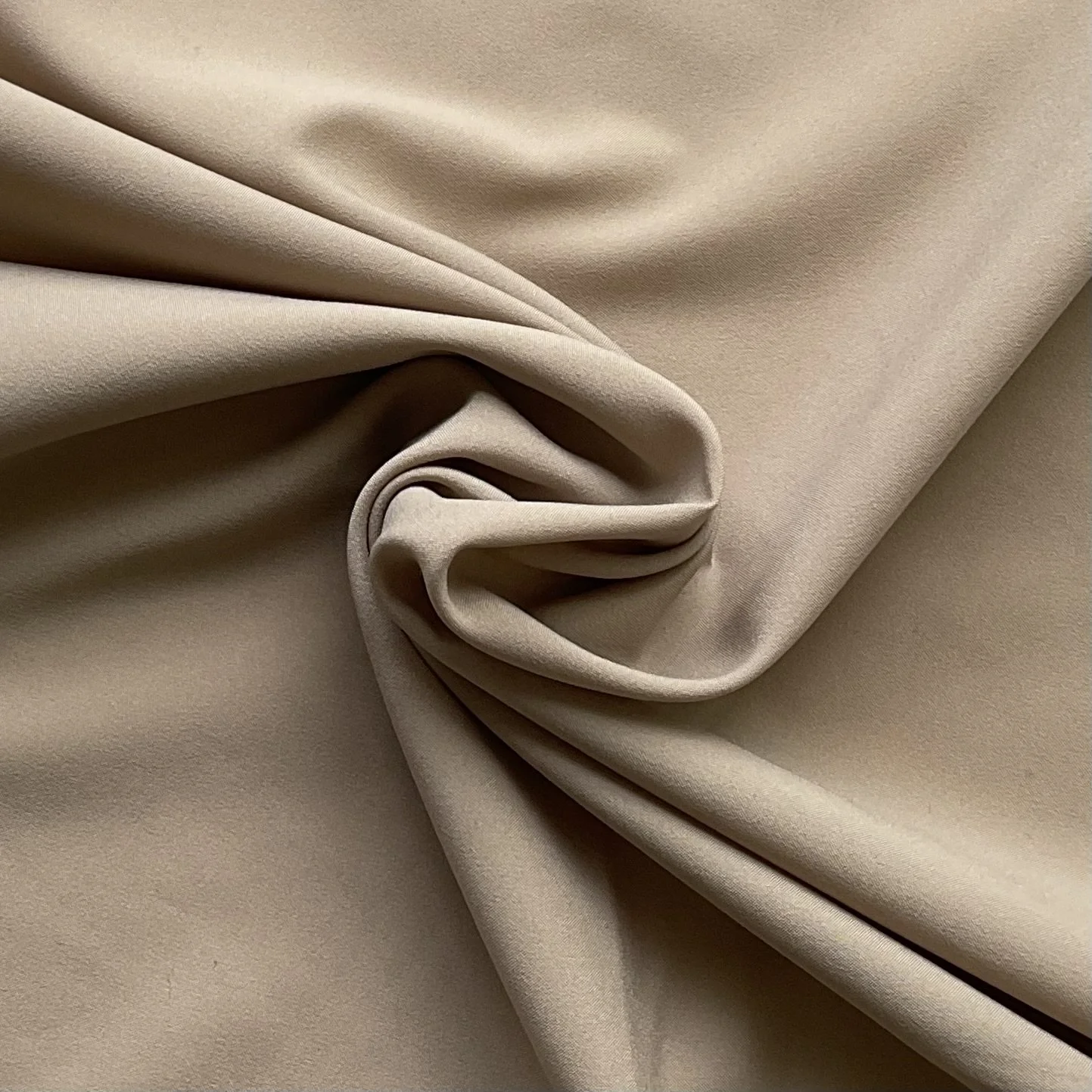 Biscuit Poly Crepe de Chine £10/m