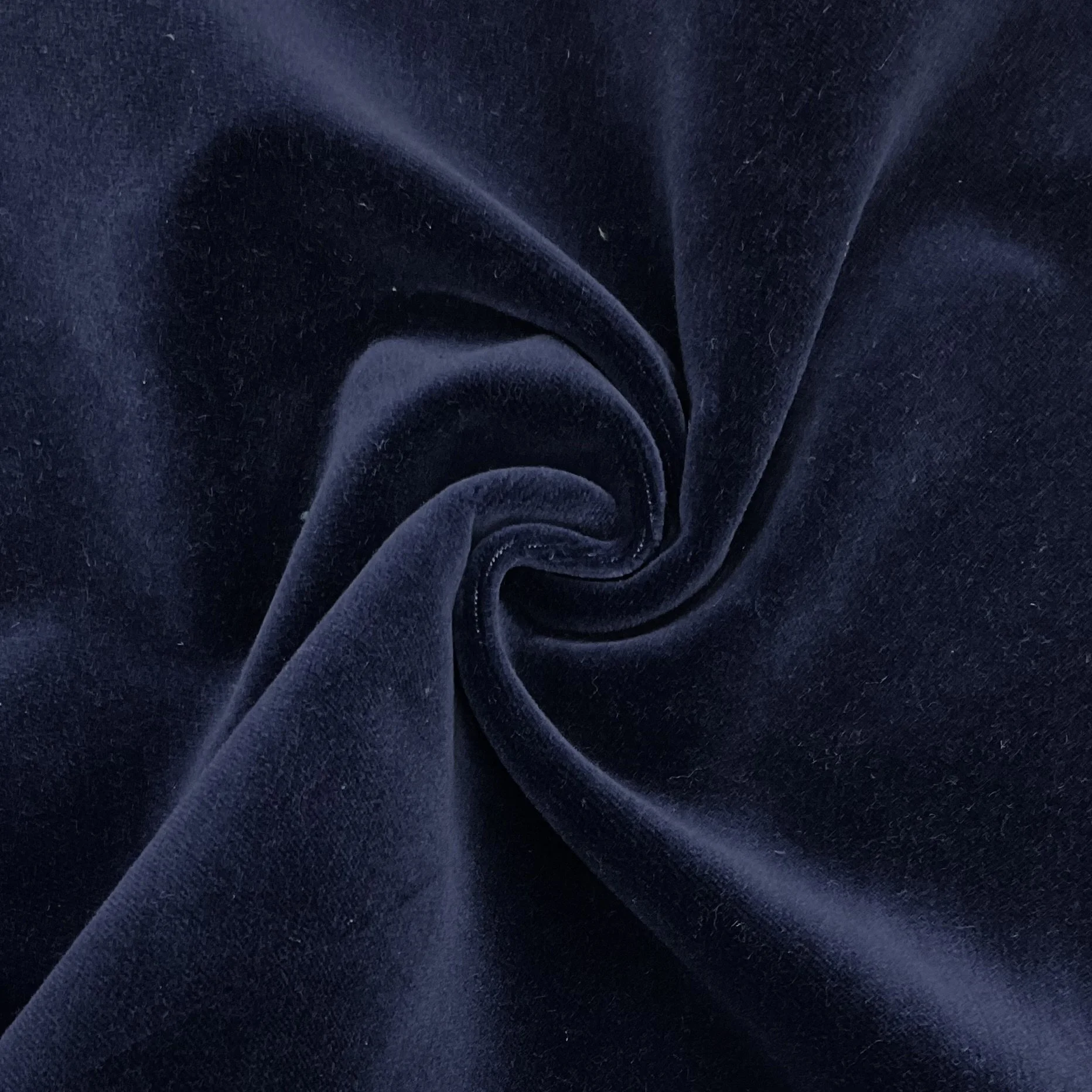 Deep Navy Soft Furnishing Velvet
