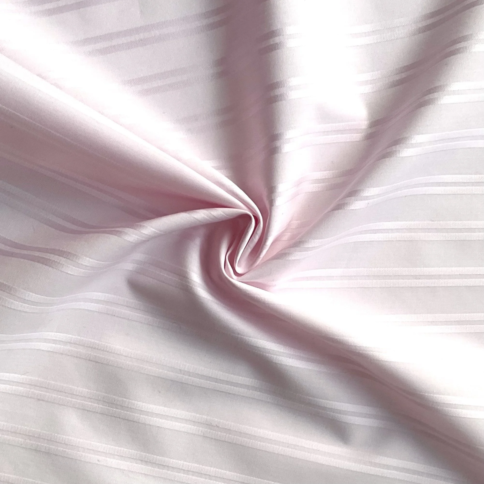 Light Pink Shadow Stripe Italian Cotton Shirting