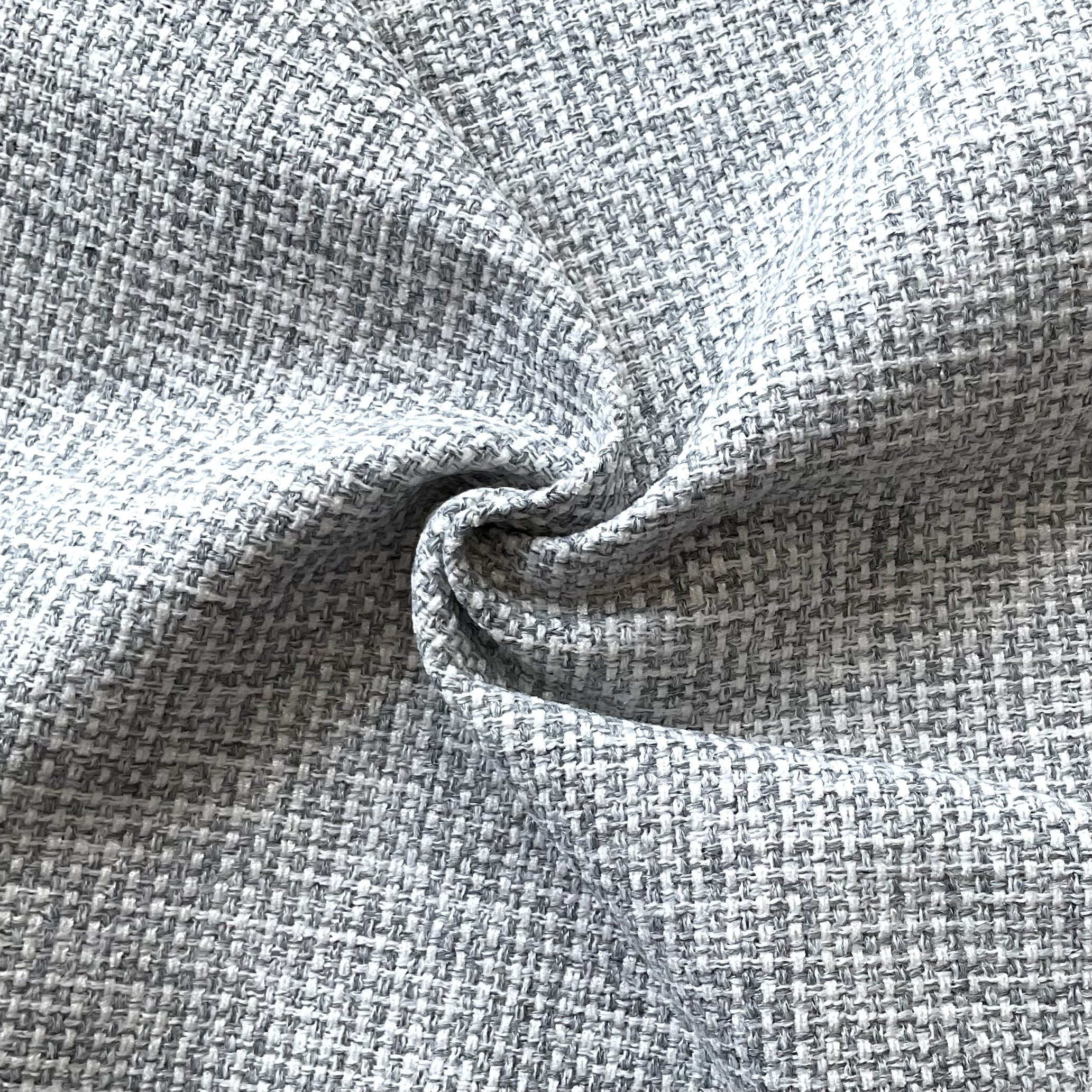 Grey/ Cream Woven Heavy Upholstery