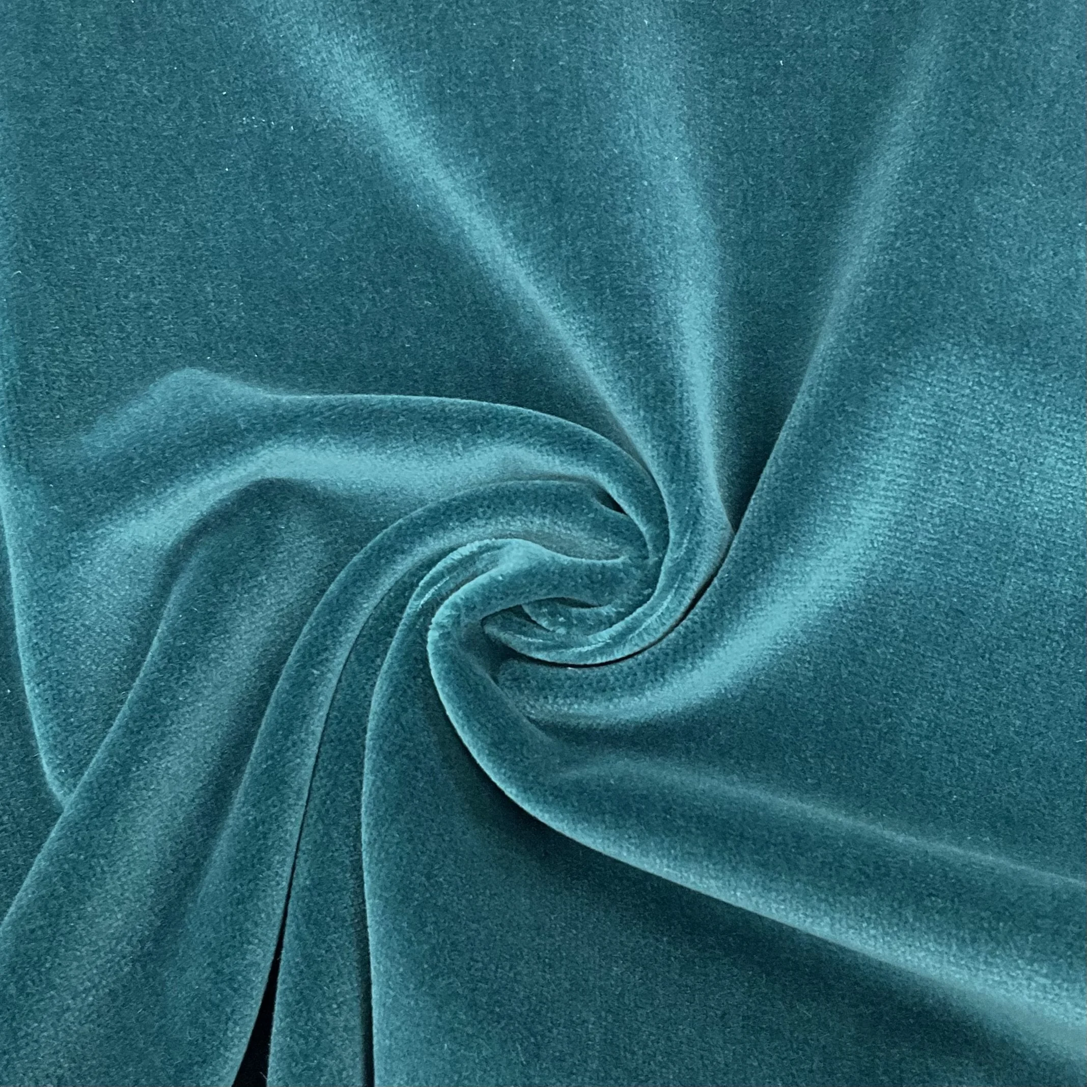 Teal Heavy Velvet
