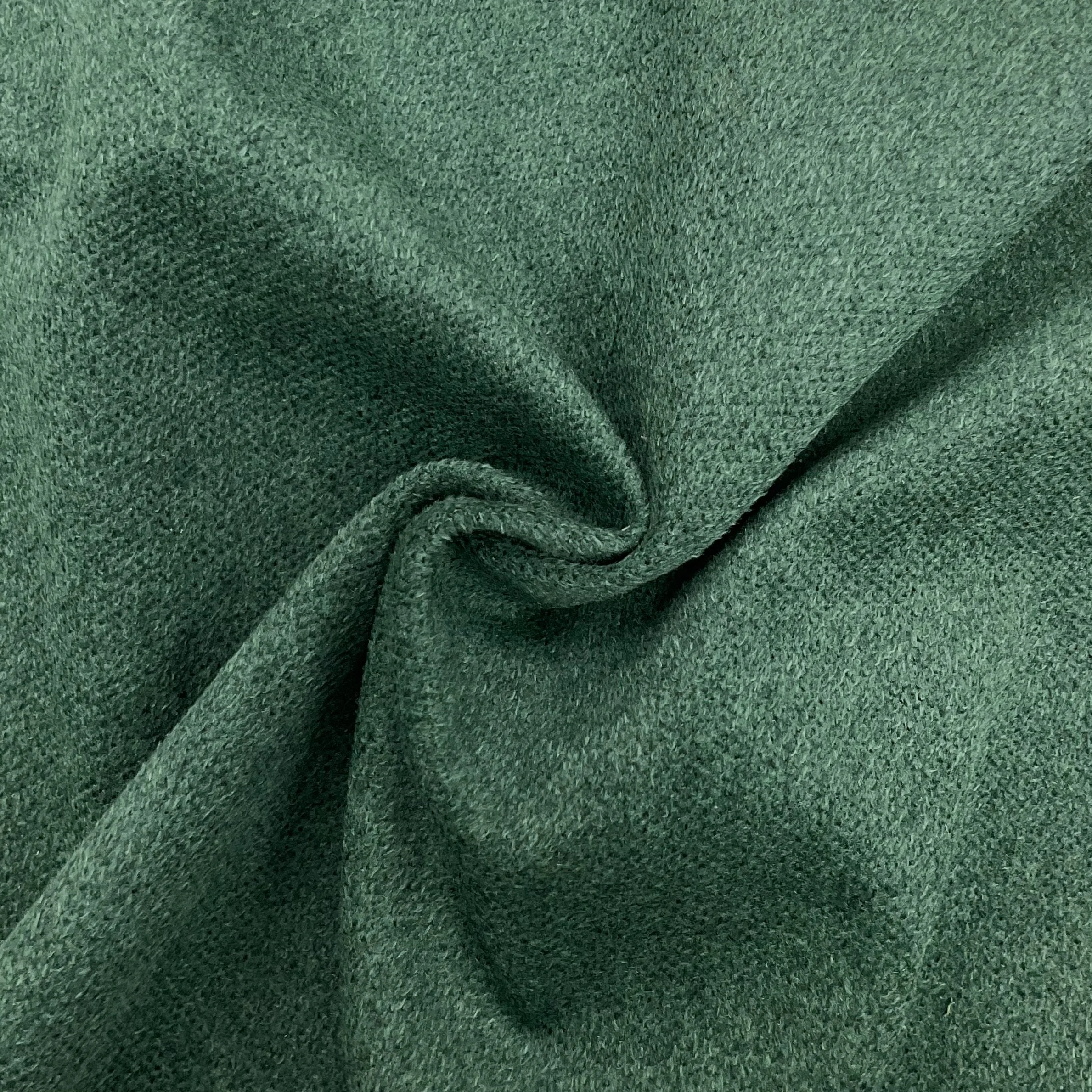 Forest Green Mottled Moleskin Soft Furnishing